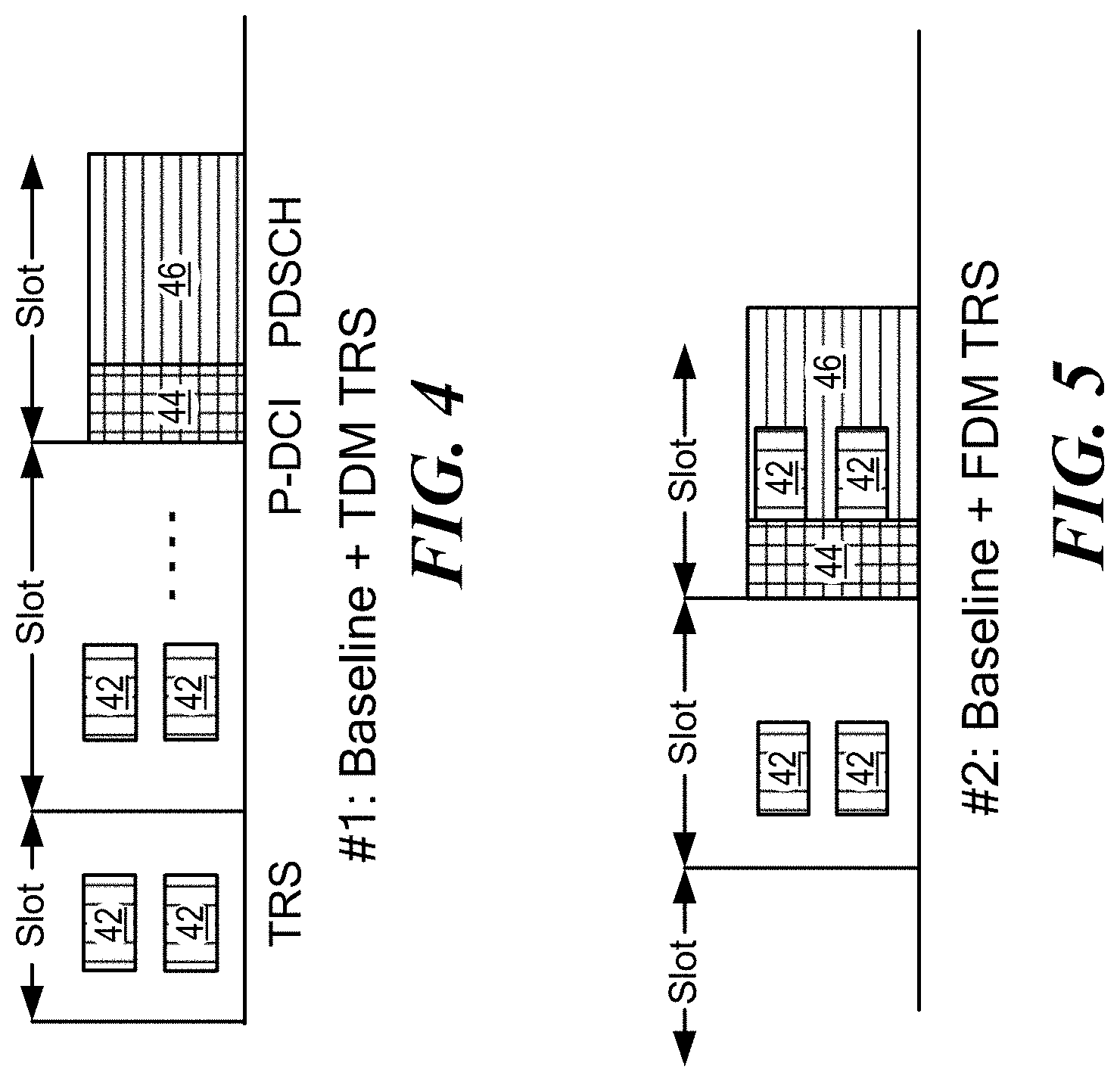 Patent US11778552 Figure 4 – Tracking reference signal (TRS) for idle mode user equipment (UE)