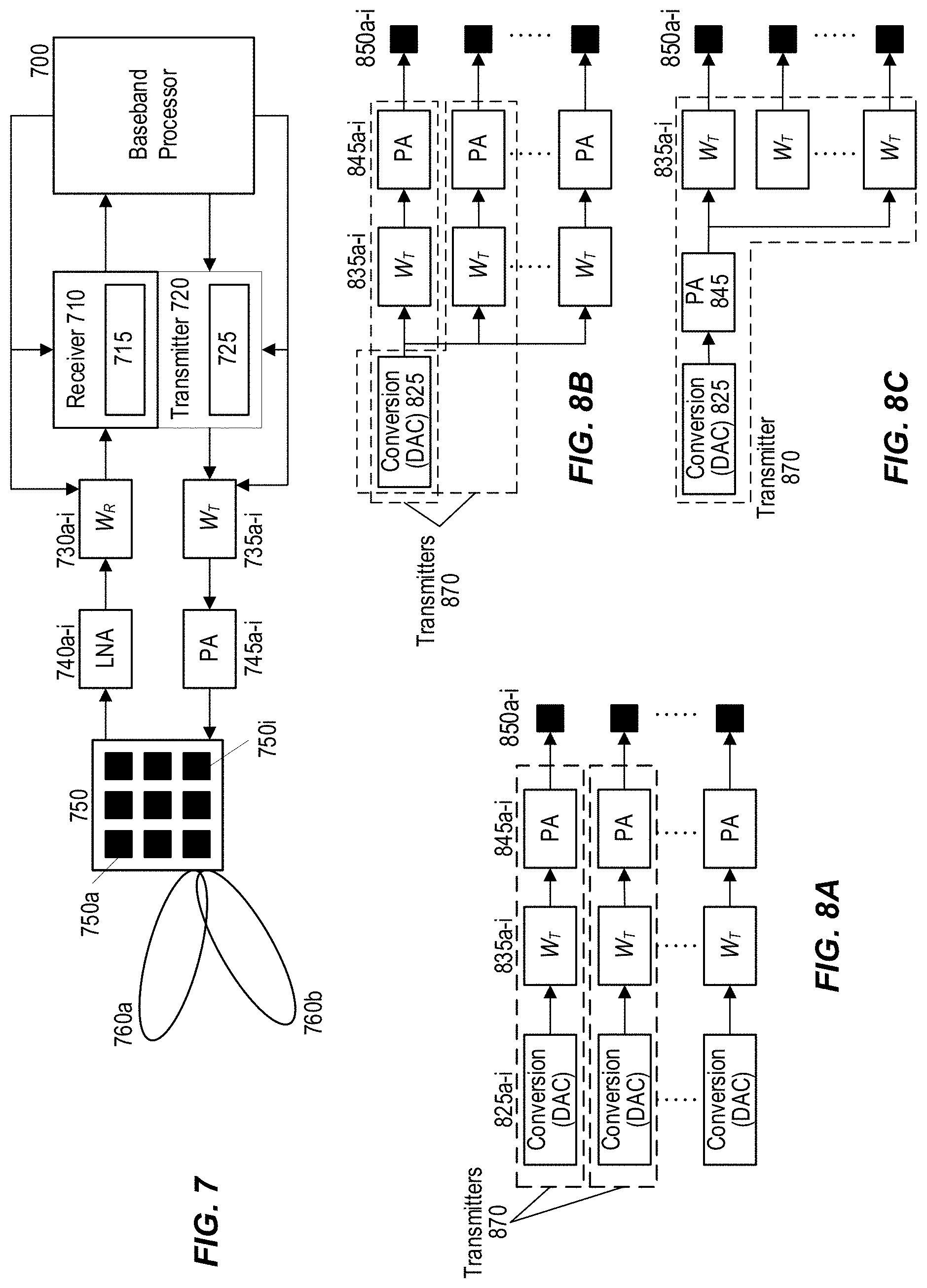 Patent US11778554 Figure 7 – User Equipment (UE) antenna adaptation for PUCCH Transmission