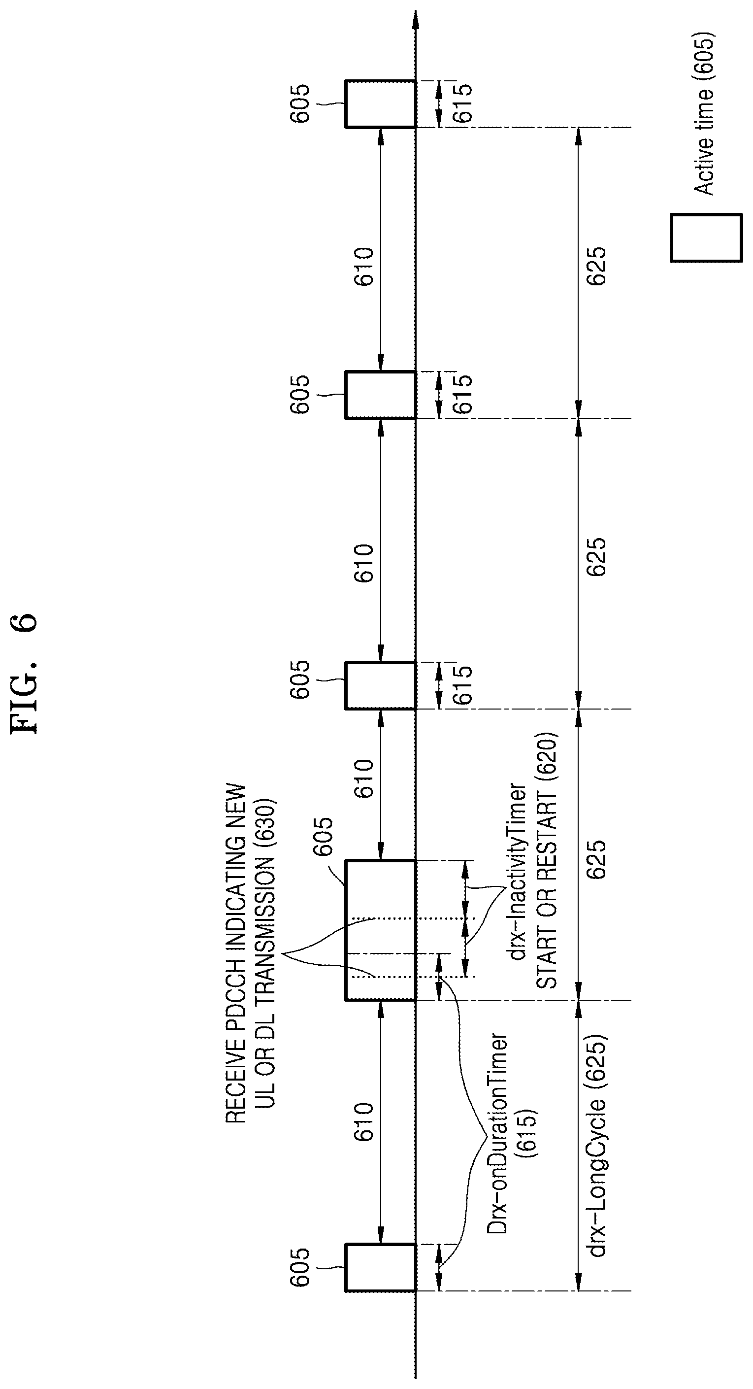 Patent US11778555 Figure 6 – Method and apparatus for saving power of user equipment in wireless communication system