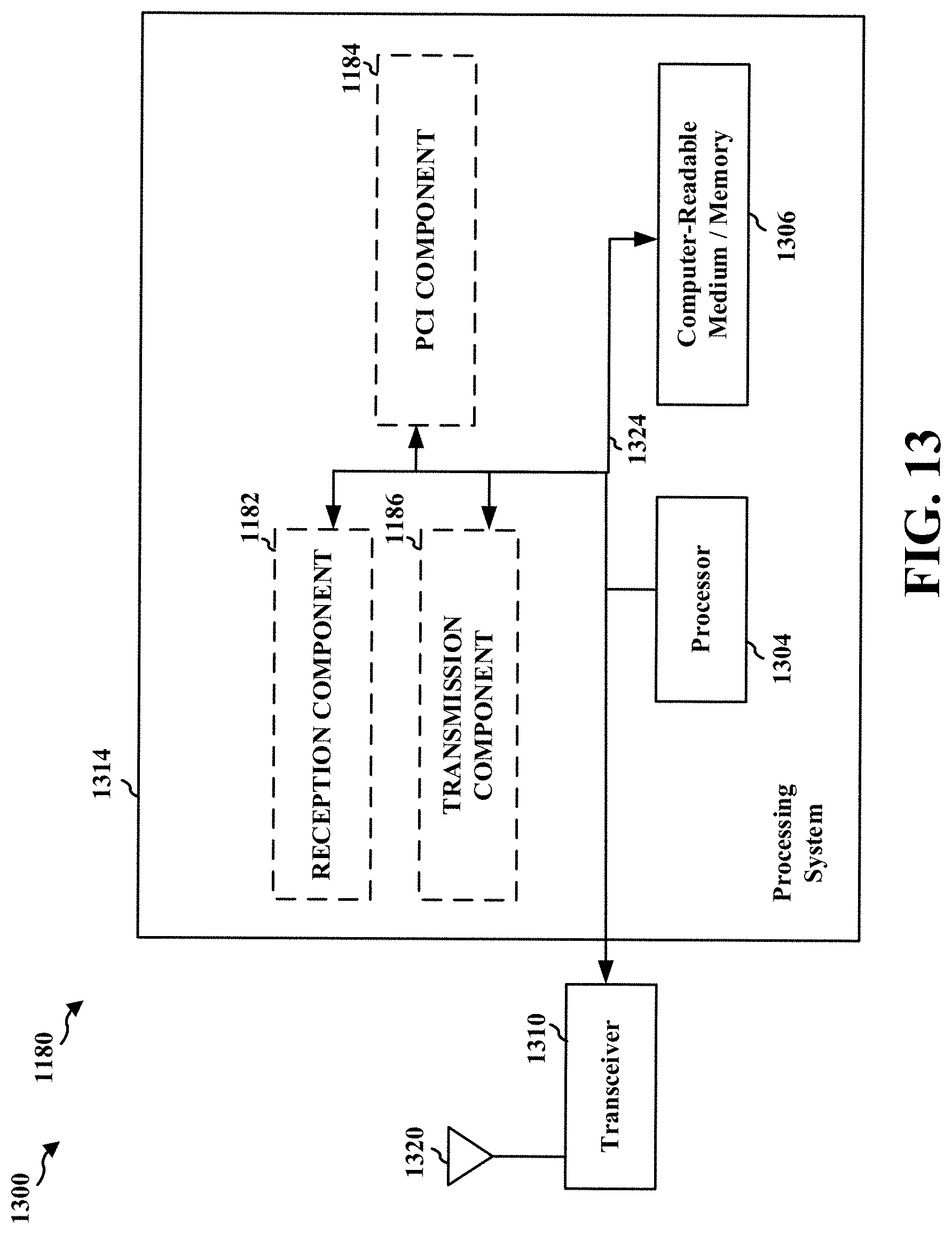 Patent US11778556 Figure 14 – Communication of WUS indicating selected PCIs of a PCI group