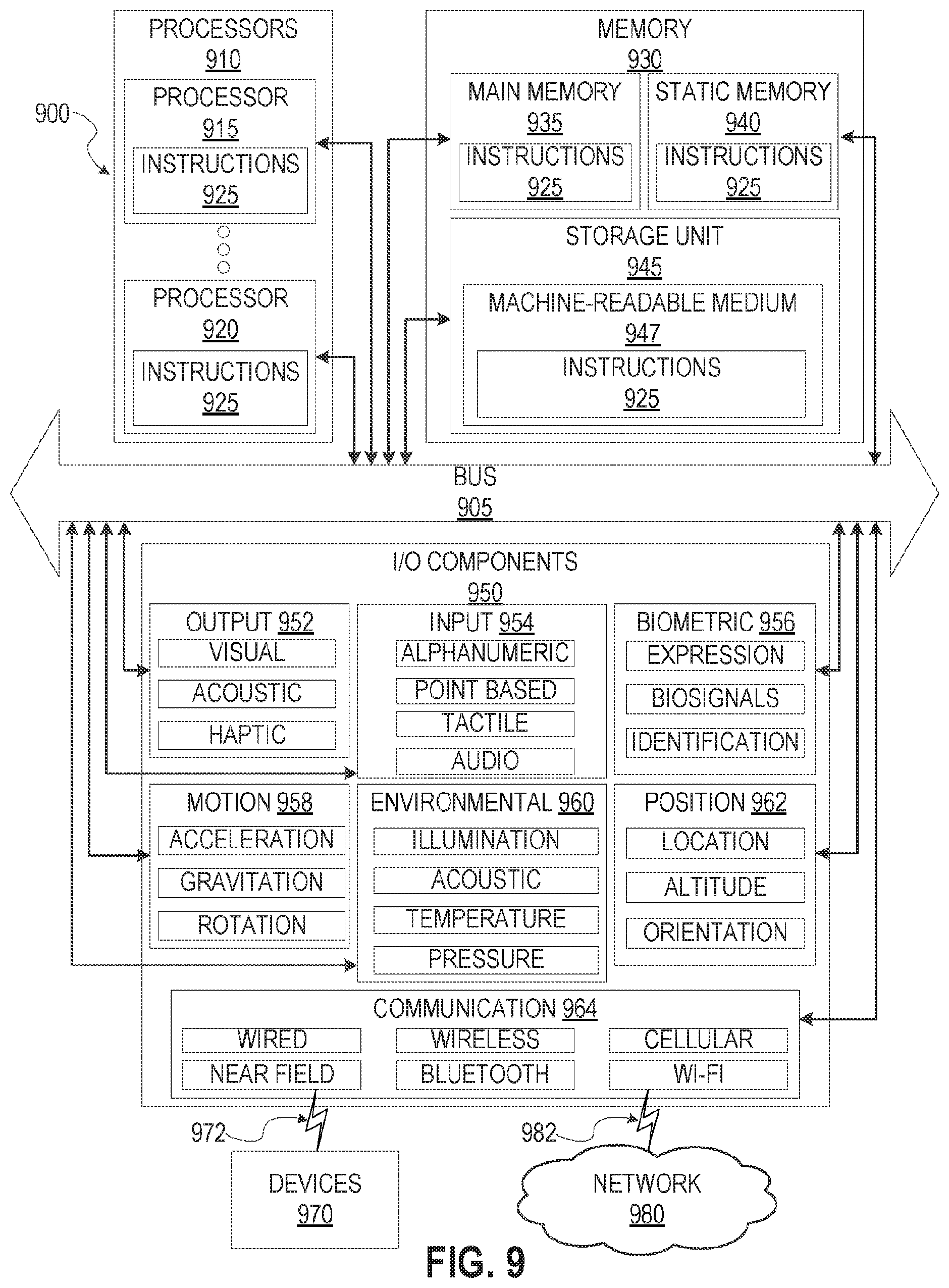 Patent US11778557 Figure 10 – Location determination based on beacon signal transmission to enabled devices
