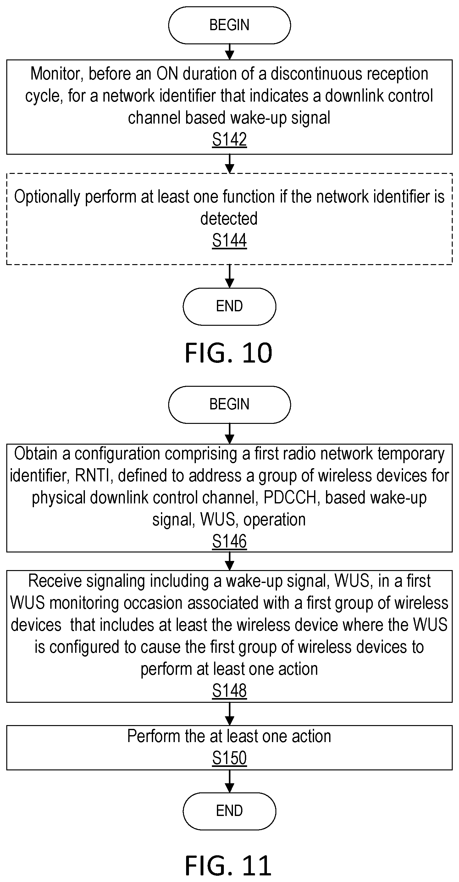 Patent US11778559 Figure 7 – Methods for physical downlink control channel (PDCCH) based wake up signal (WUS) configuration