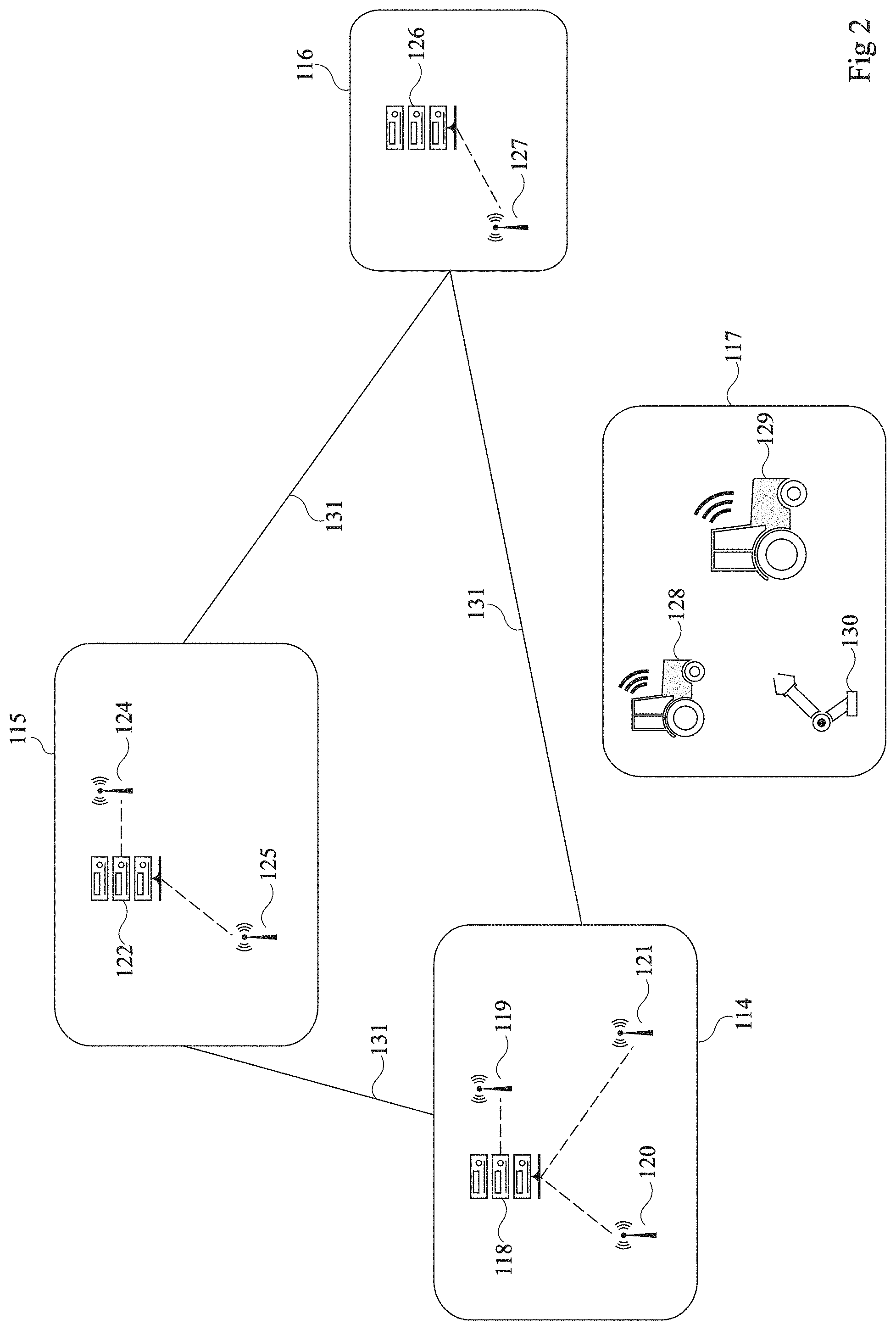 Patent US11778579 Figure 2 – Frequency drift compensation in a distributed multiple-input-multiple-output network