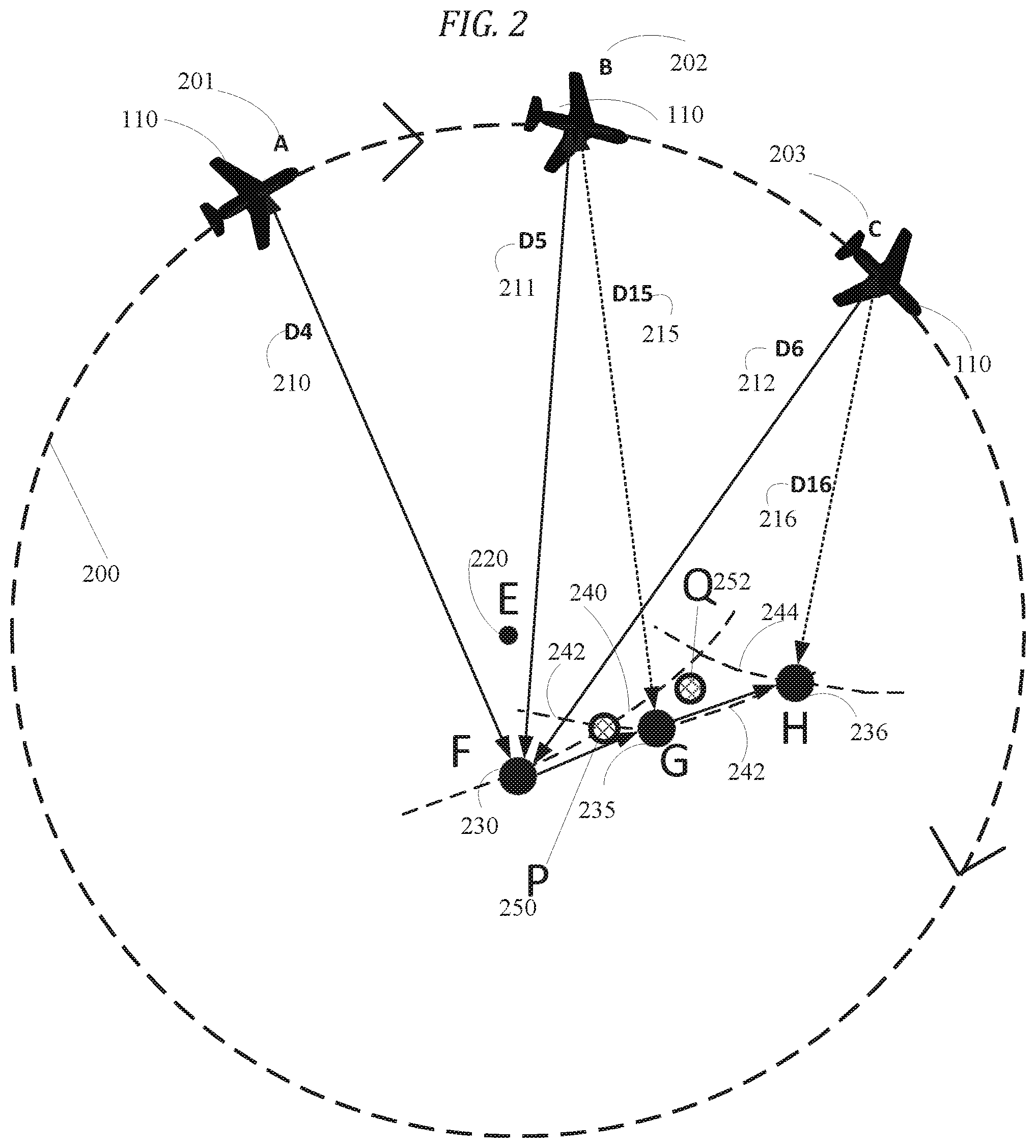 Patent US11778581 Figure 2 – Geo-locating moving wireless devices