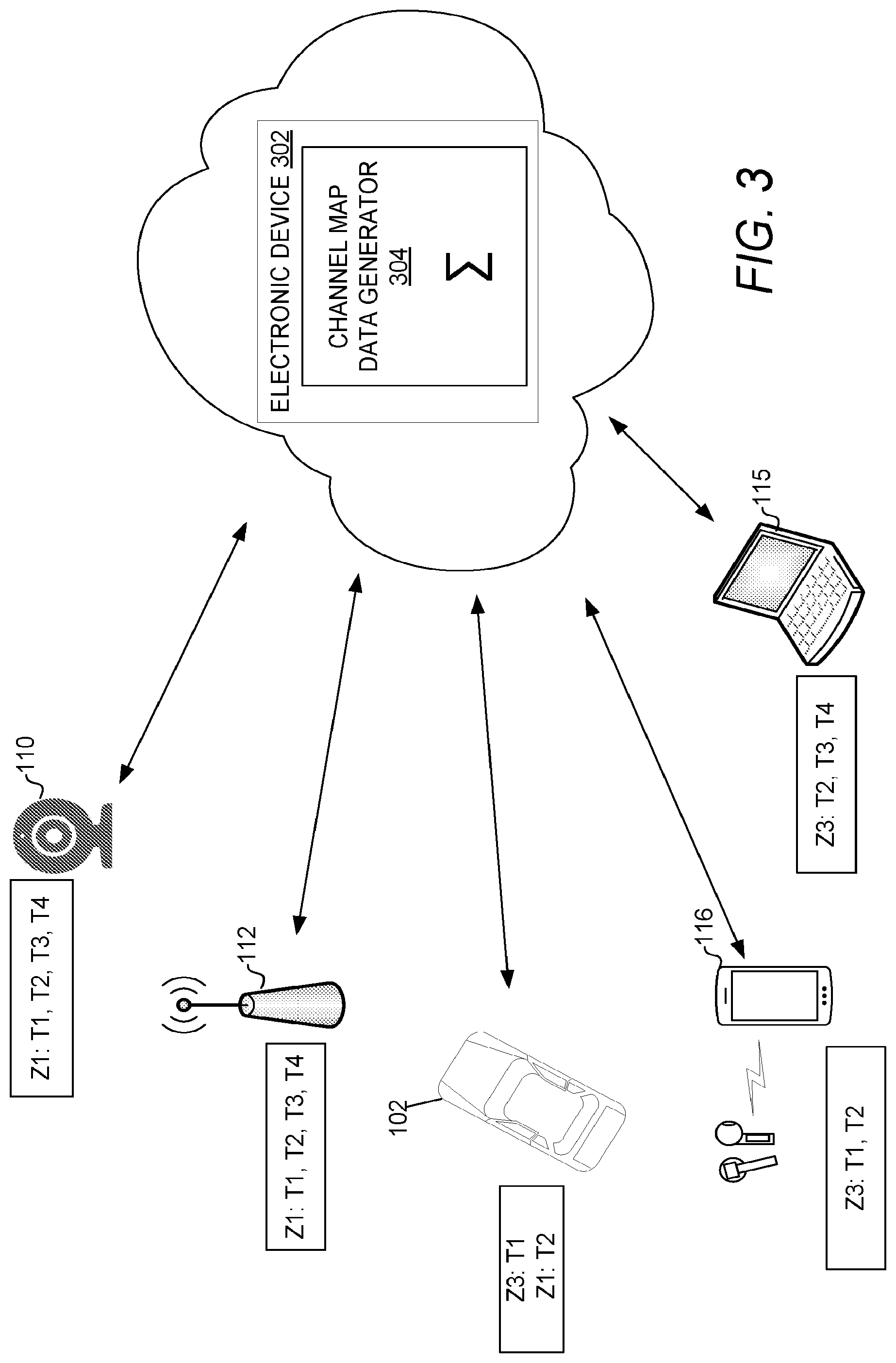 Patent US11778593 Figure 3 – Devices, systems, and methods for predicting communication channel conditions