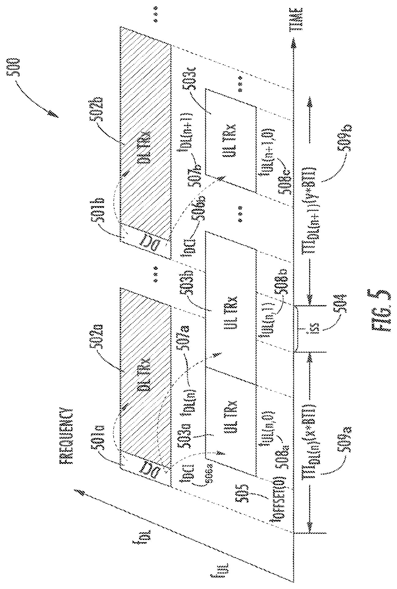 Patent US11778598 Figure 7 – Framing, scheduling, and synchronization in wireless systems