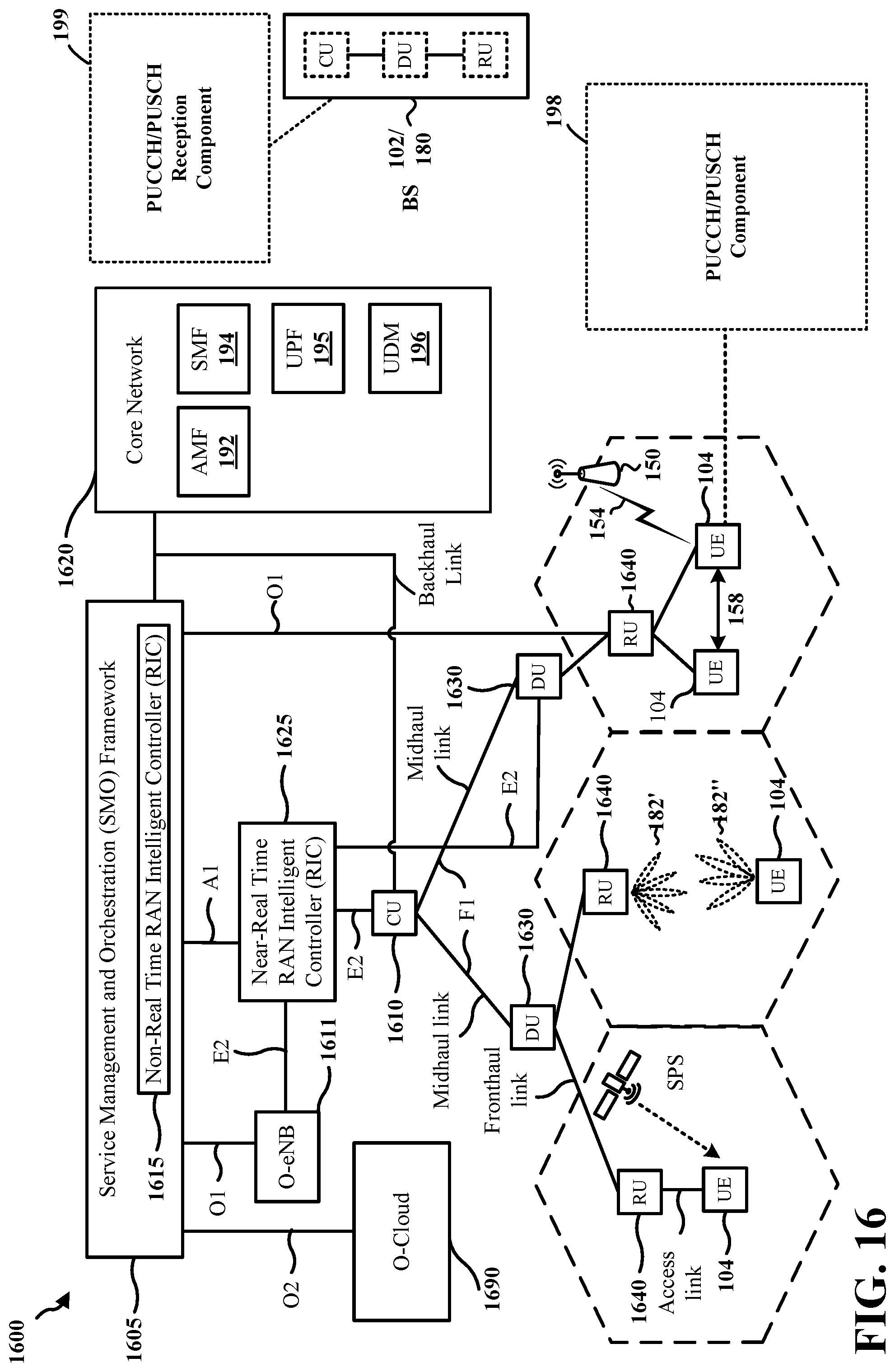 Patent US11778610 Figure 16 – Framework for simultaneous PUCCH/PUSCH transmissions and intra-UE multiplexing