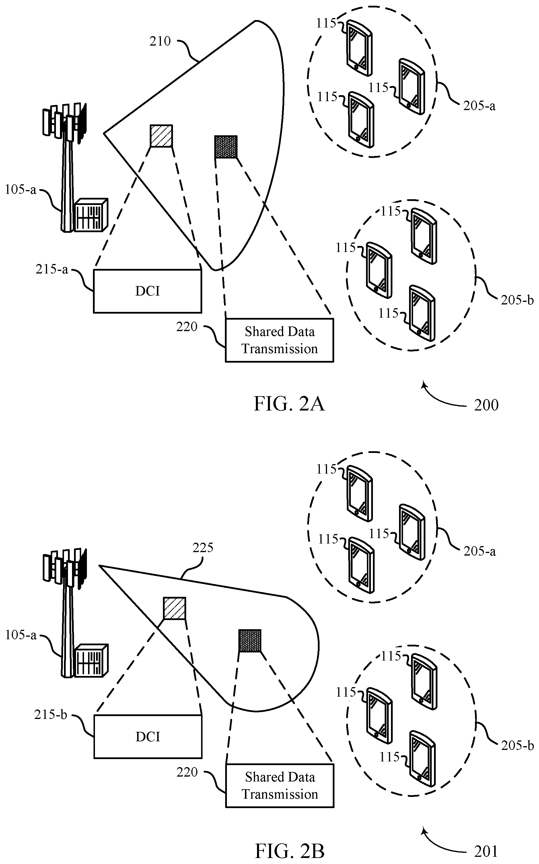 Patent US11778625 Figure 2 – Downlink control information indication for multicast and unicast transmissions
