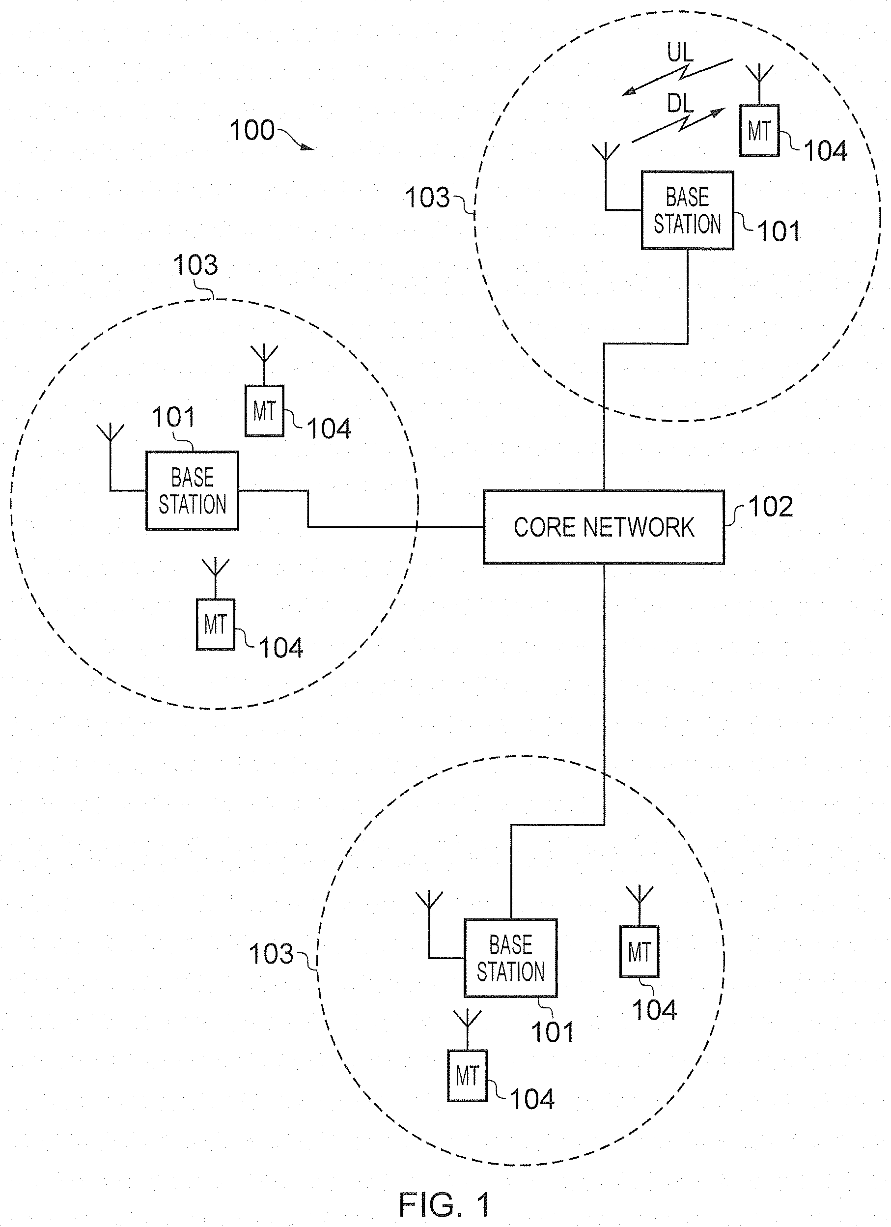 Patent US11778648 Figure 1 – Wireless telecommunications apparatuses and methods