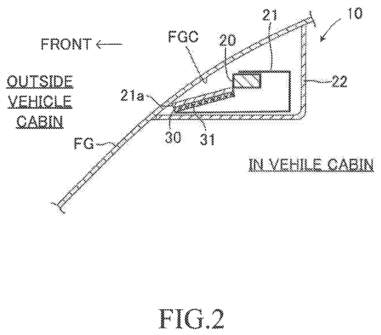 Patent US11778697 Figure 2 – Heating apparatus for window glass of vehicle
