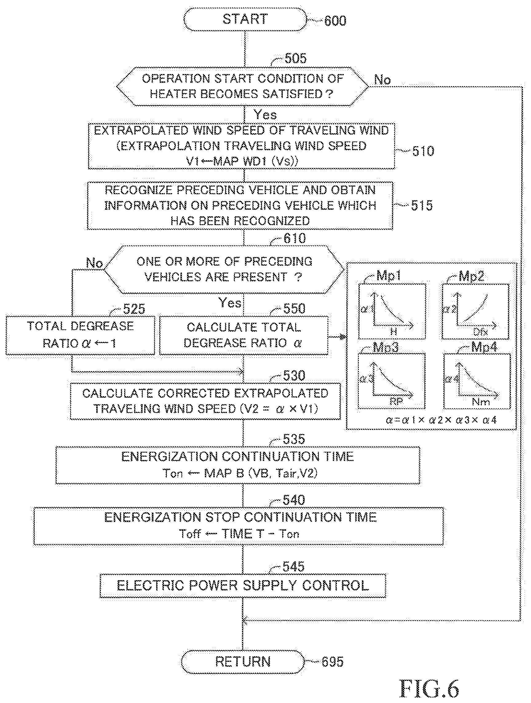 Patent US11778697 Figure 6 – Heating apparatus for window glass of vehicle
