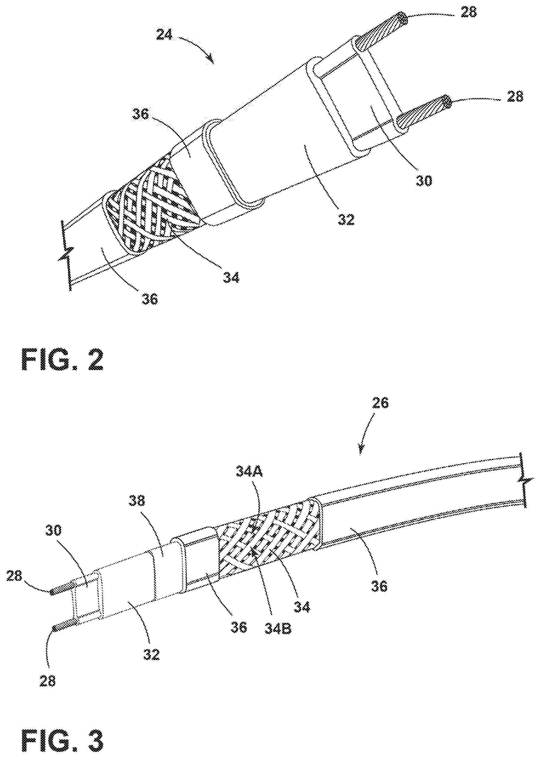 Patent US11778700 Figure 2 – Flammability of heating cable
