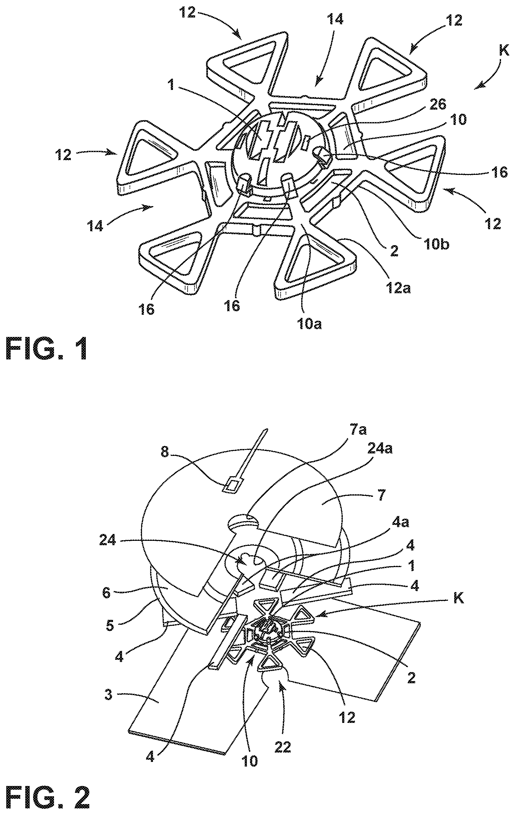 Patent US11778701 — Method for assembling an induction heating device — Figure 1