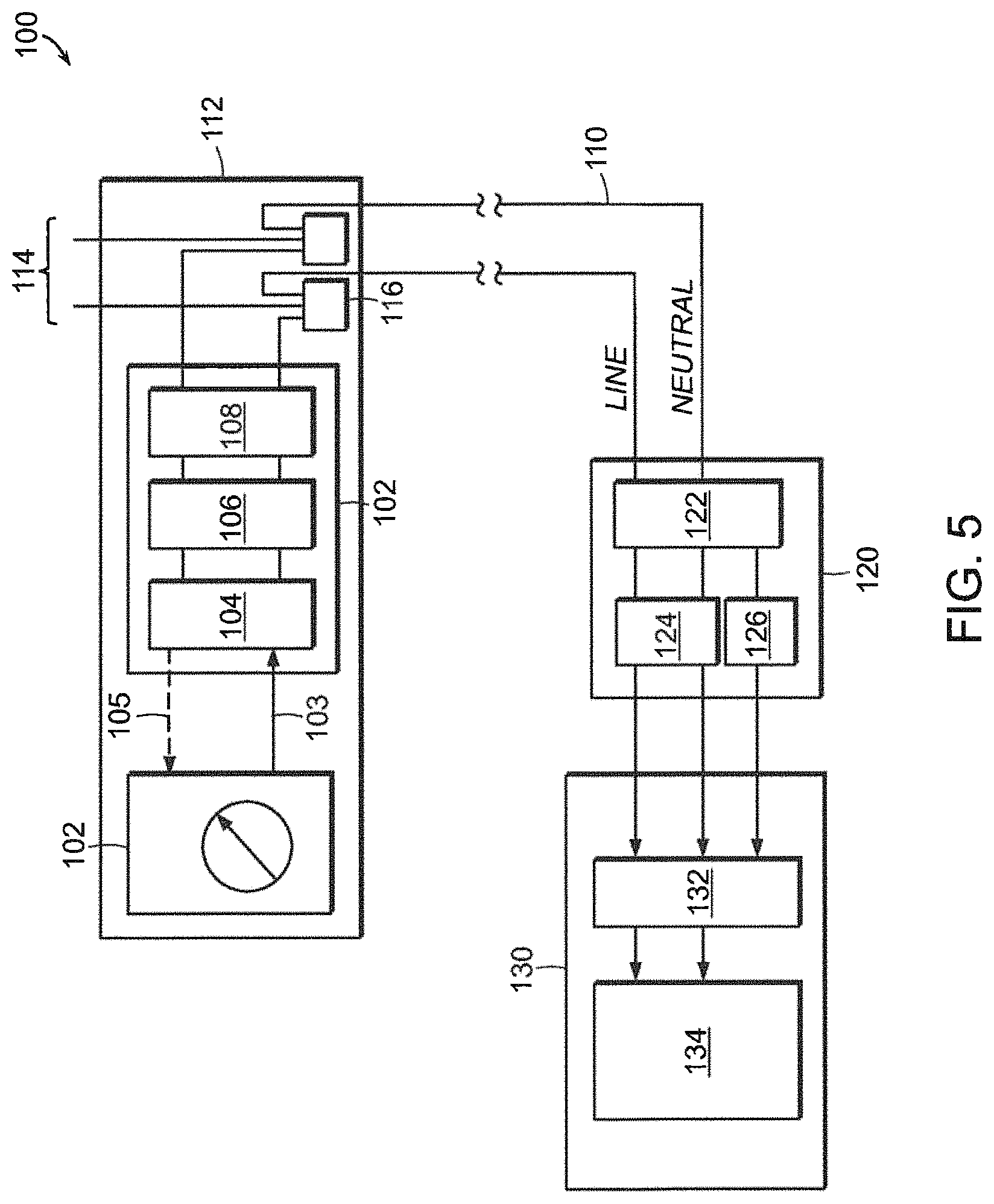 Patent US11778715 Figure 5 – Apparatus and method for powerline communication control of electrical devices