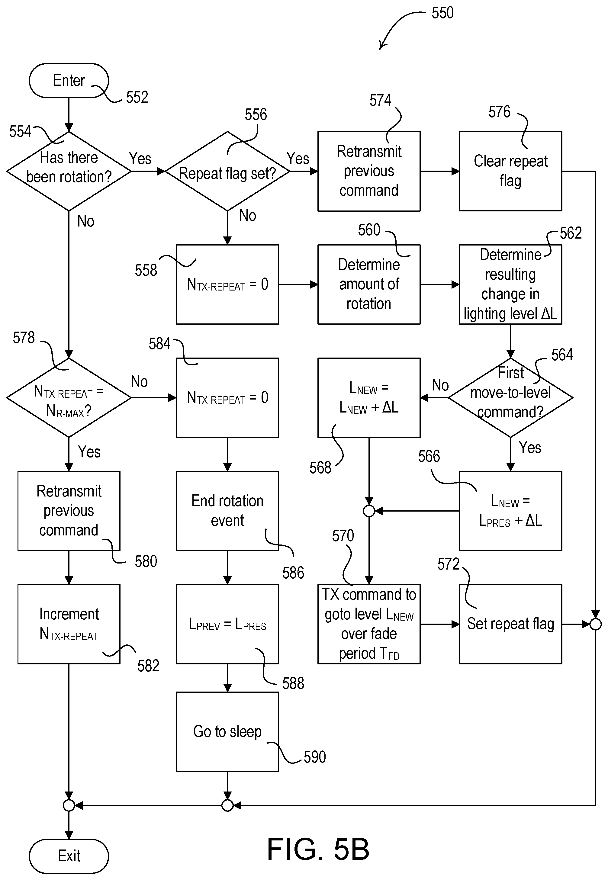 Patent US11778716 Figure 8 – Controlling groups of electrical loads