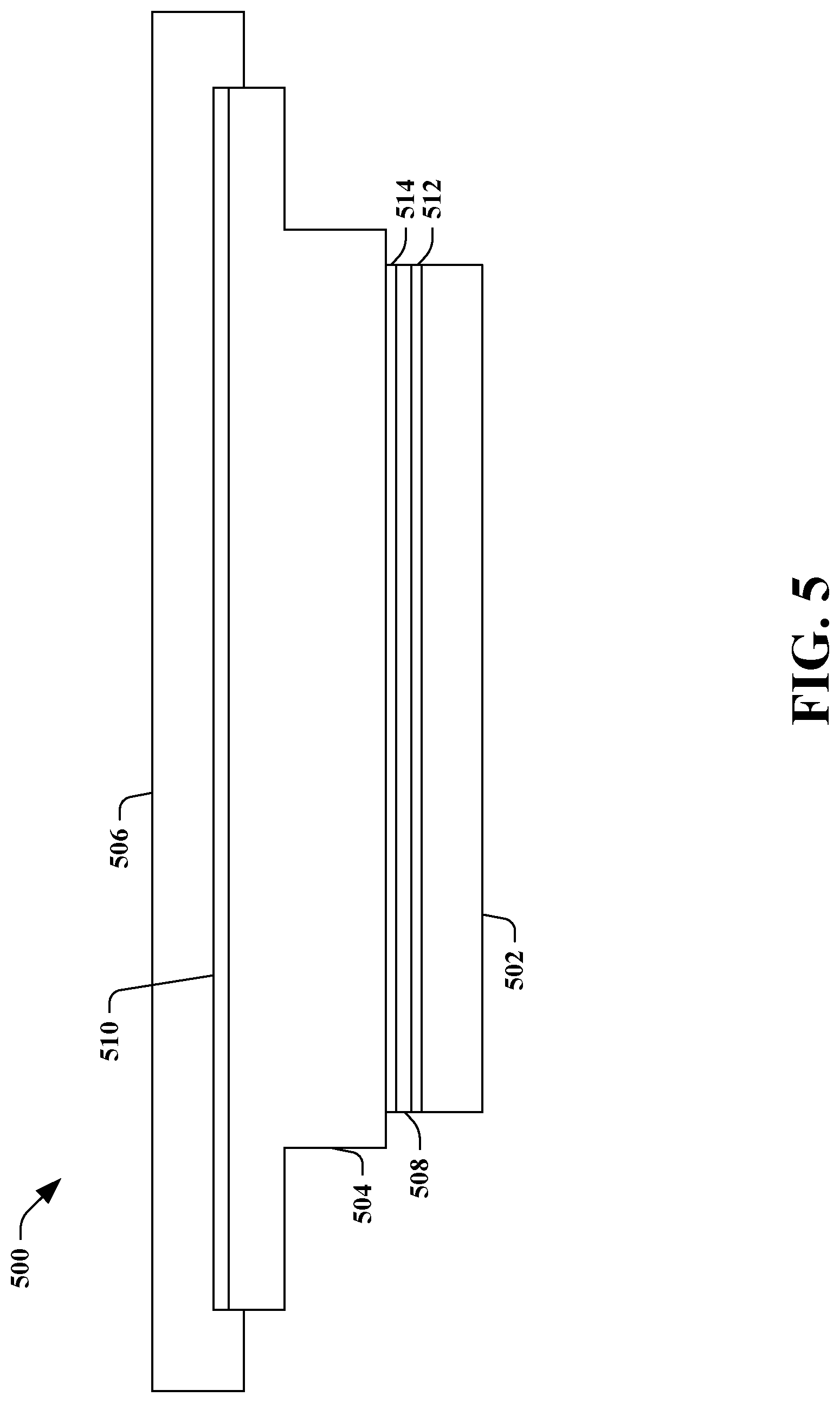 Patent US11778722 Figure 5 – Autonomous vehicle computing device with barrier layer