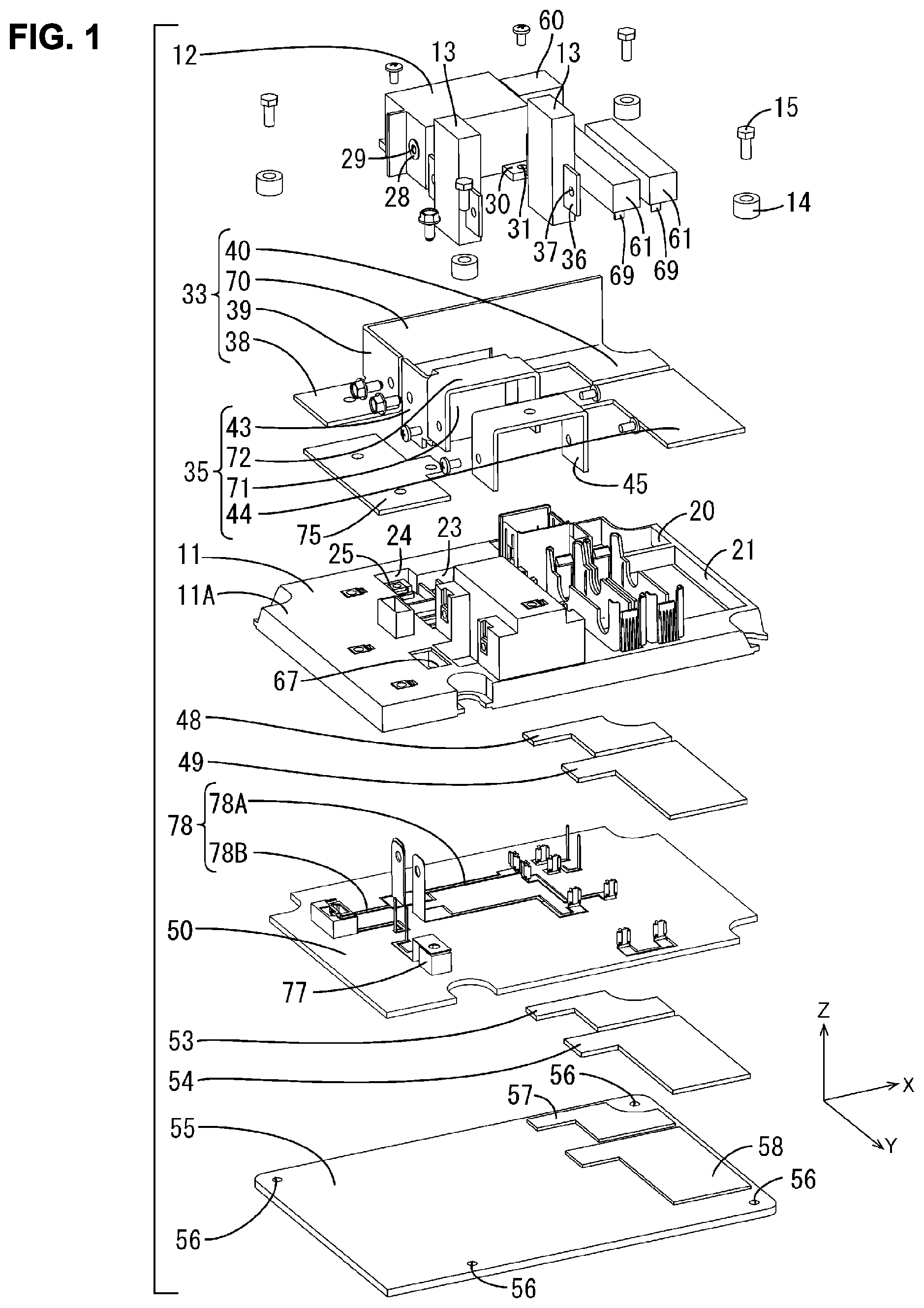 Patent US11778724 — Circuit structure — Figure 1