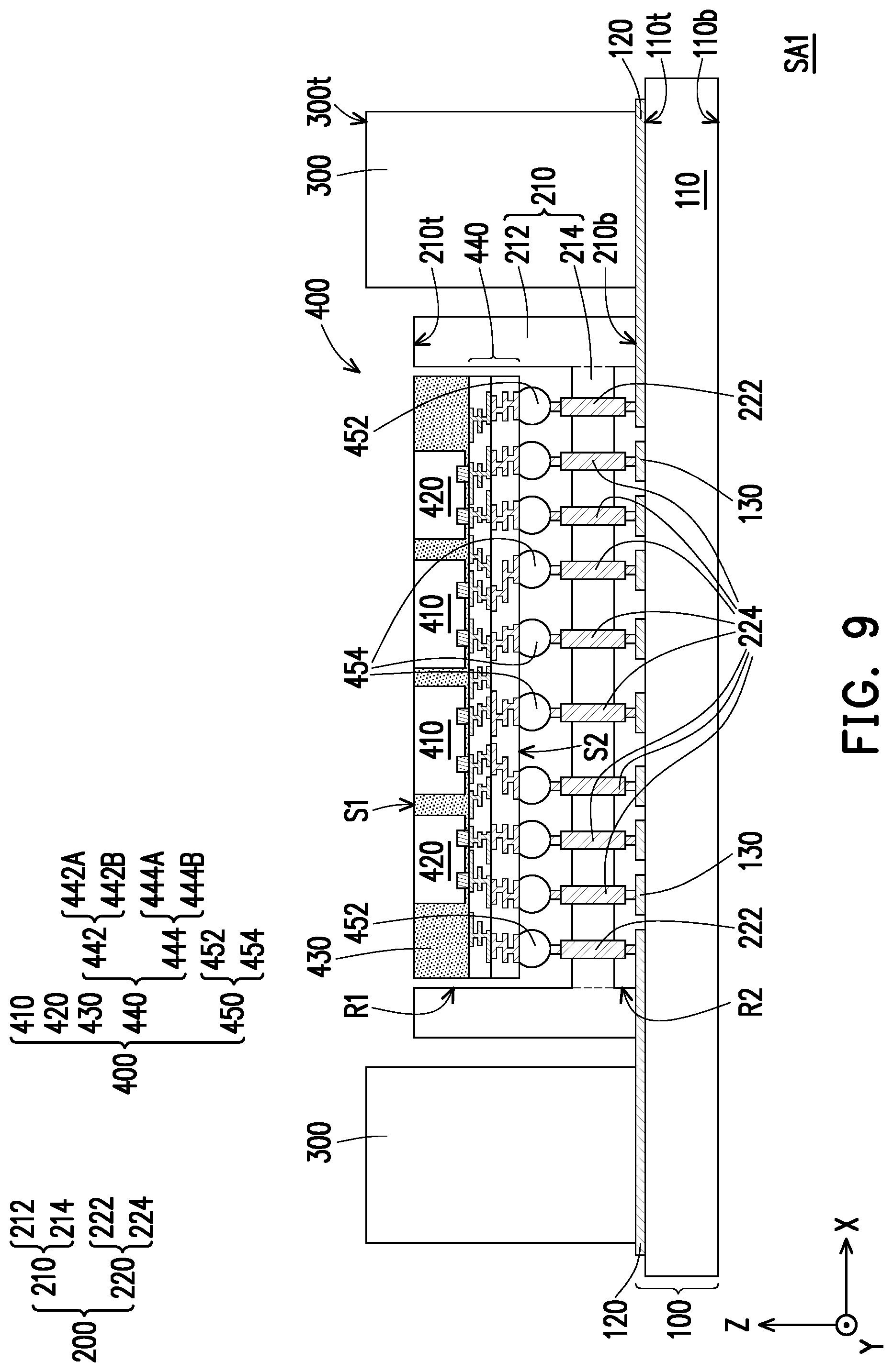 Patent US11778727 Figure 9 – Semiconductor package assembly and method of manufacturing the same