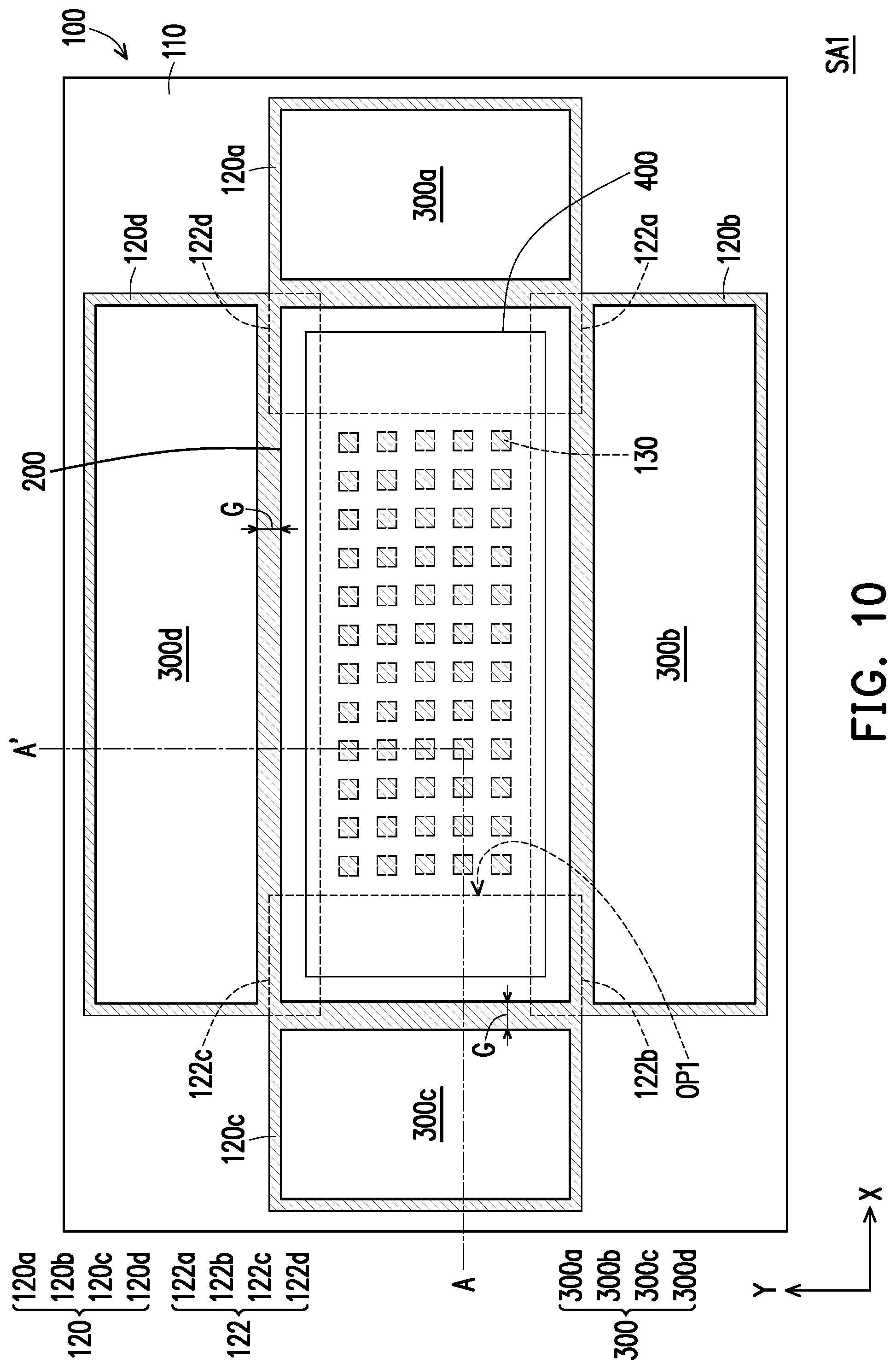Patent US11778727 Figure 10 – Semiconductor package assembly and method of manufacturing the same