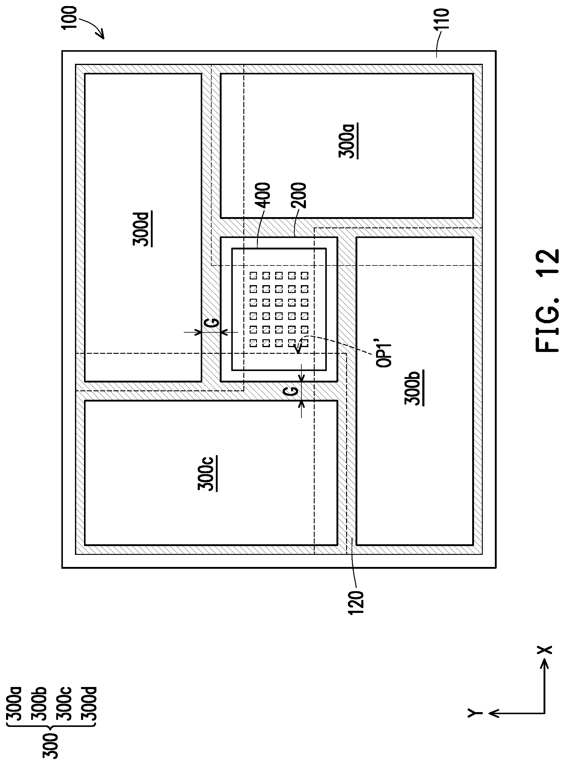 Patent US11778727 Figure 12 – Semiconductor package assembly and method of manufacturing the same