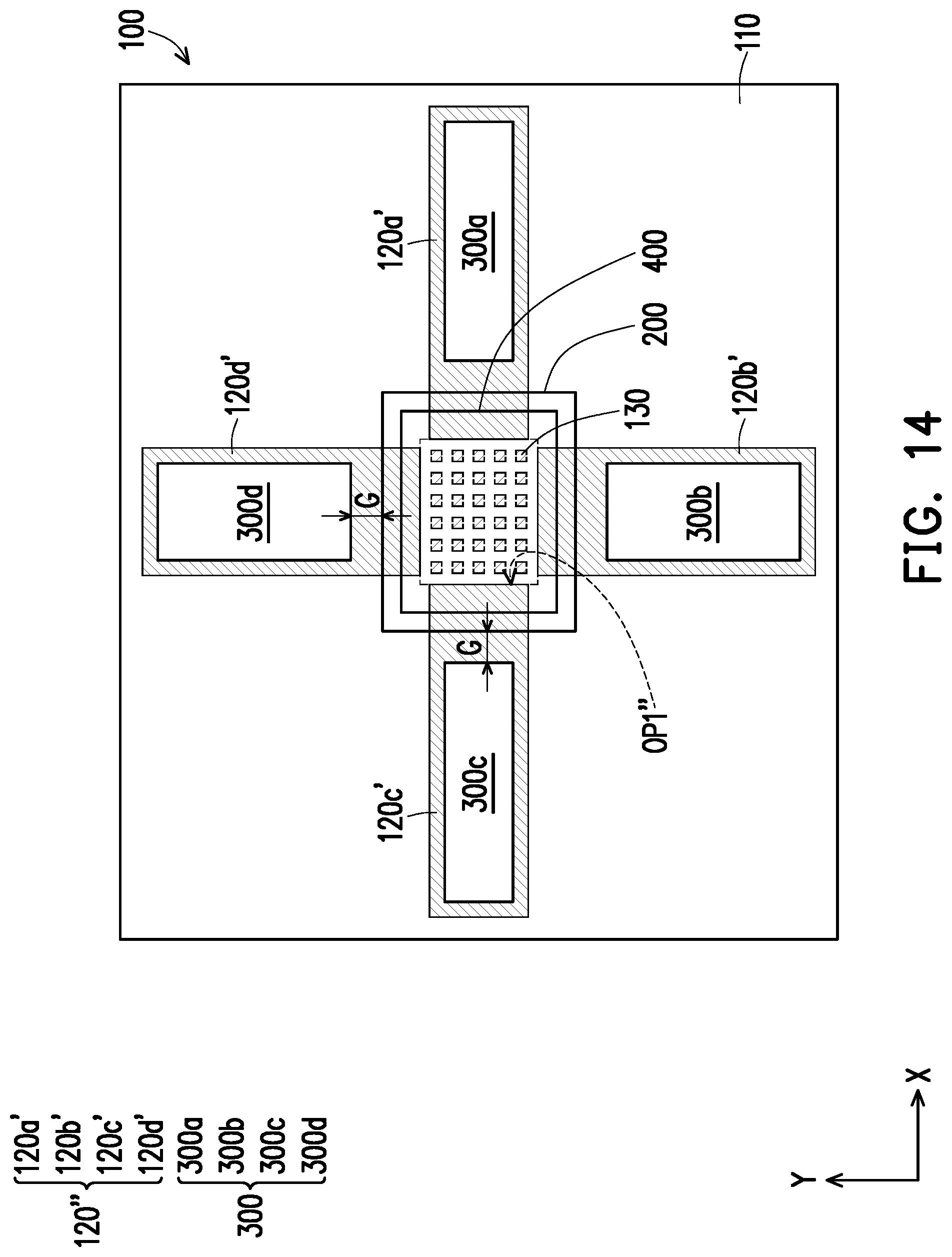 Patent US11778727 Figure 14 – Semiconductor package assembly and method of manufacturing the same