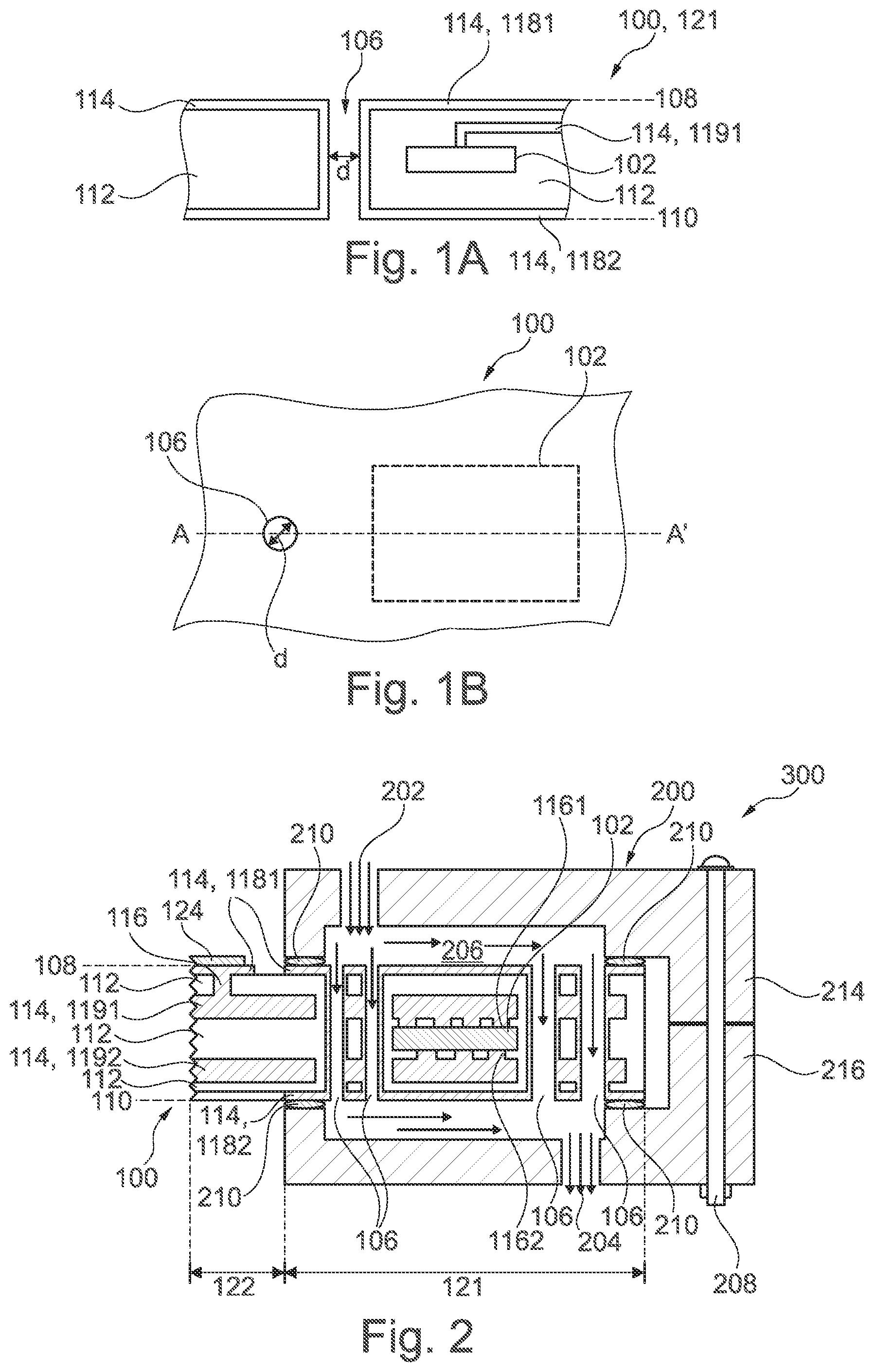 Patent US11778735 Figure 1 – Circuit board having a cooling area above and below a semiconductor chip