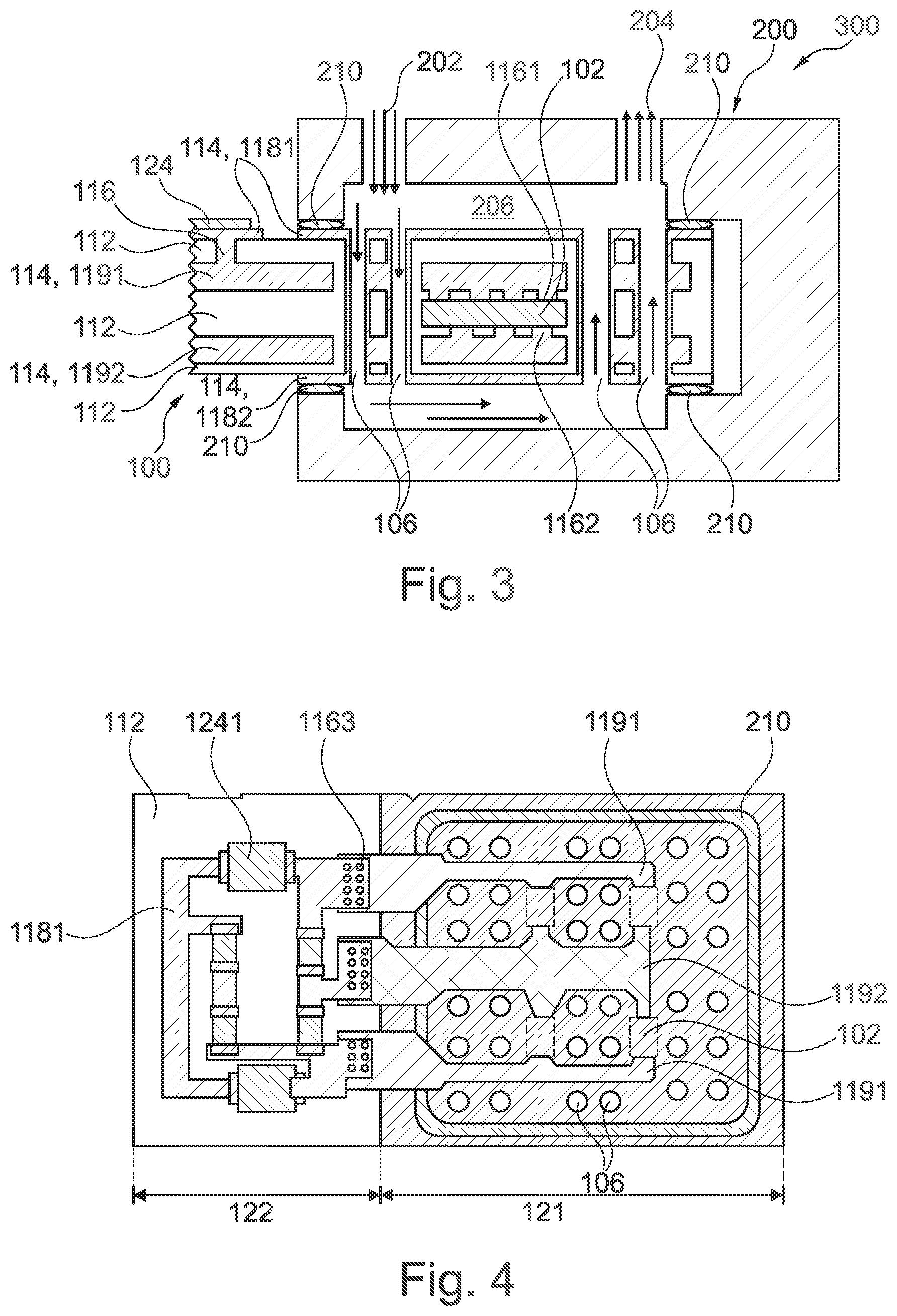 Patent US11778735 Figure 2 – Circuit board having a cooling area above and below a semiconductor chip