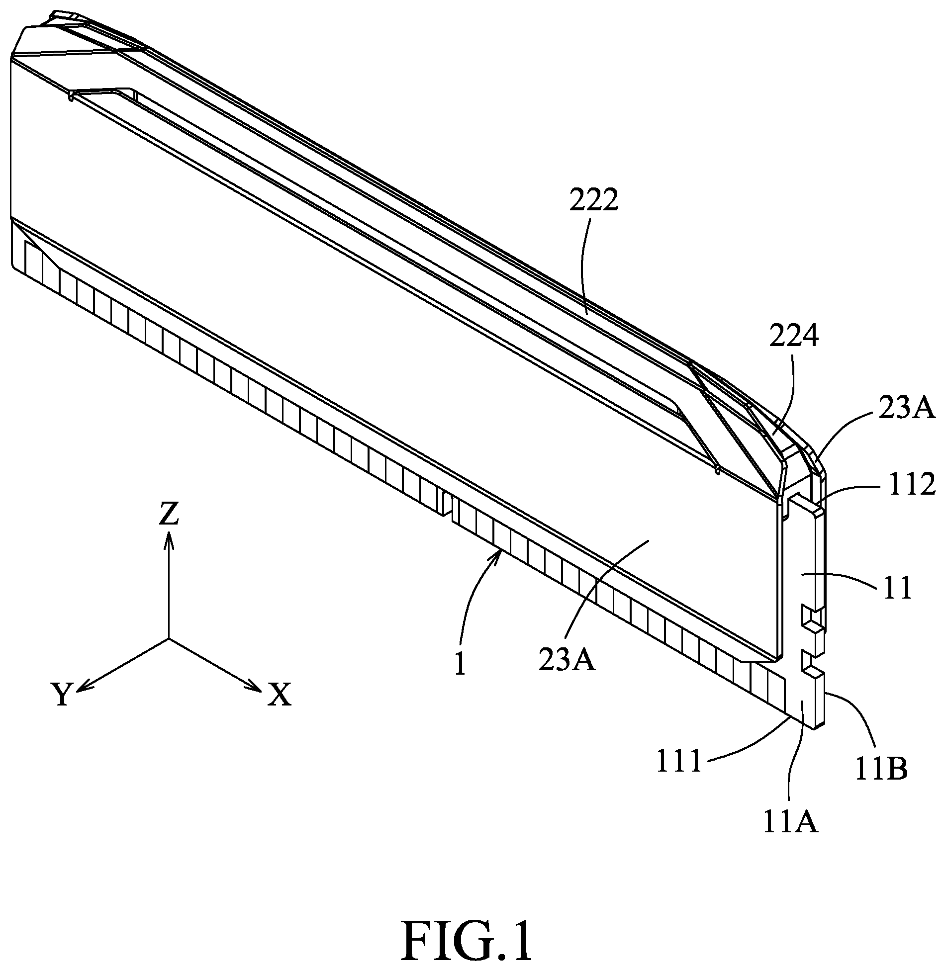 Patent US11778736 — Data storage device — Figure 1
