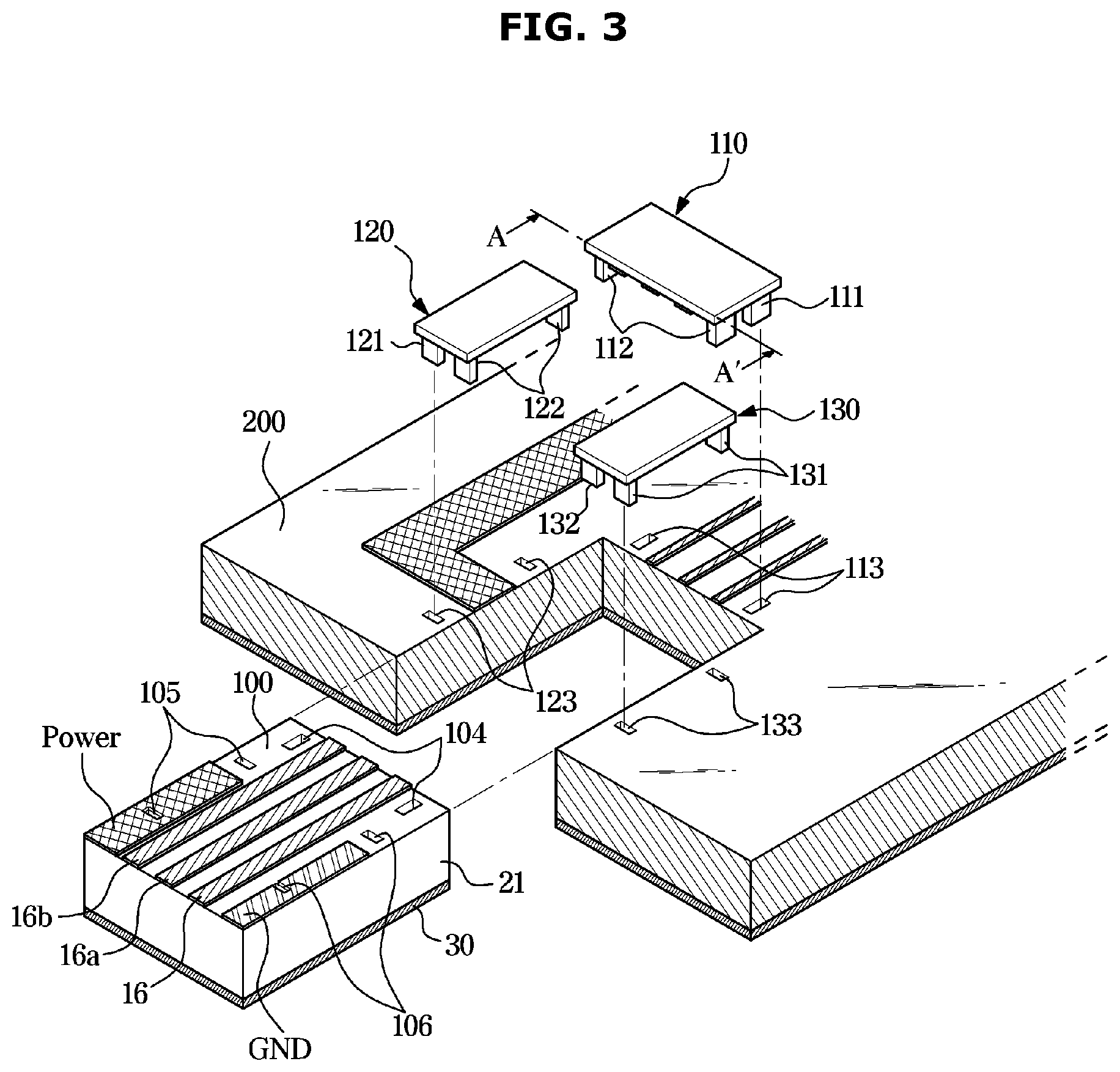 Patent US11778738 Figure 3 – Printed circuit board assembly