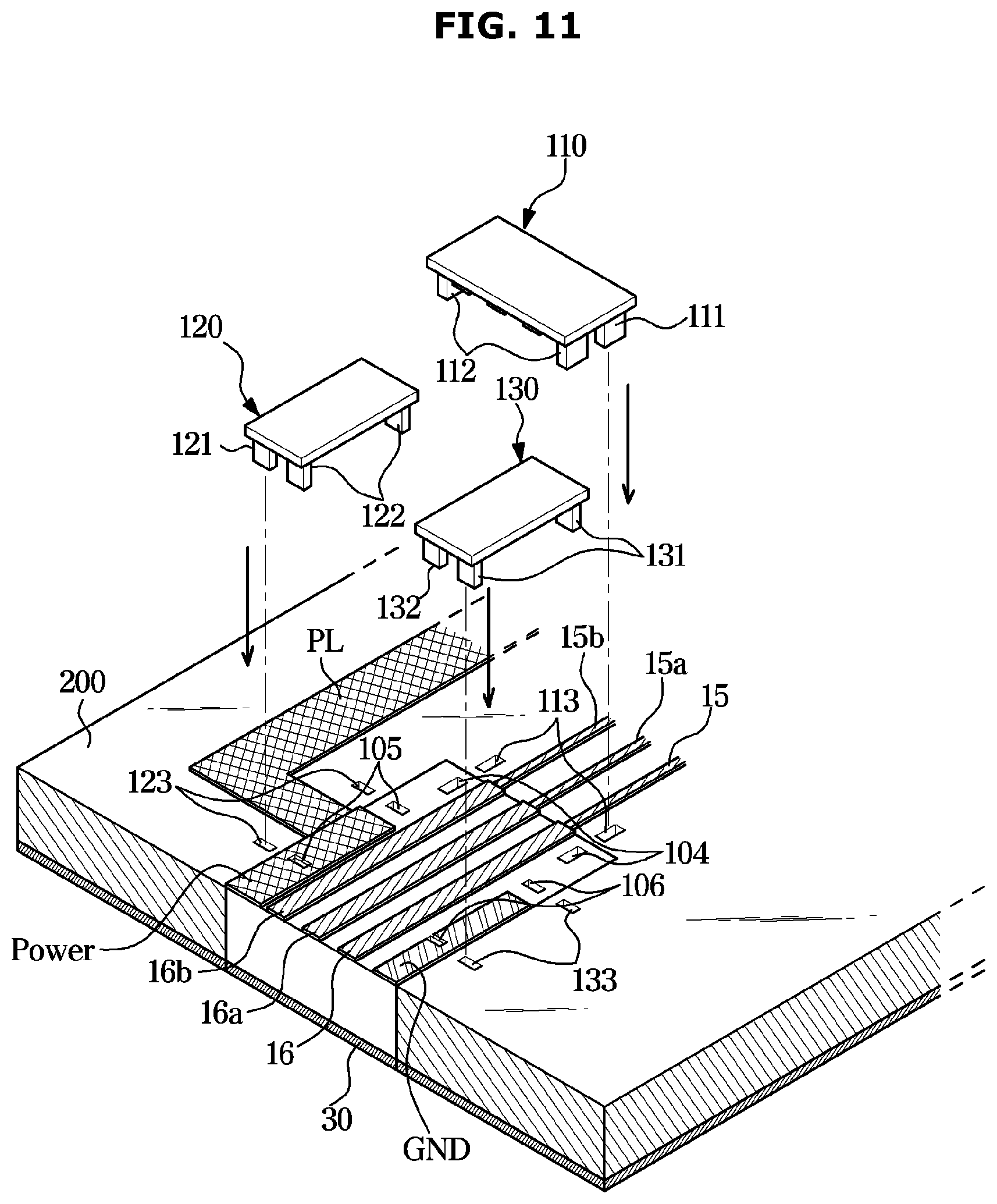 Patent US11778738 Figure 11 – Printed circuit board assembly