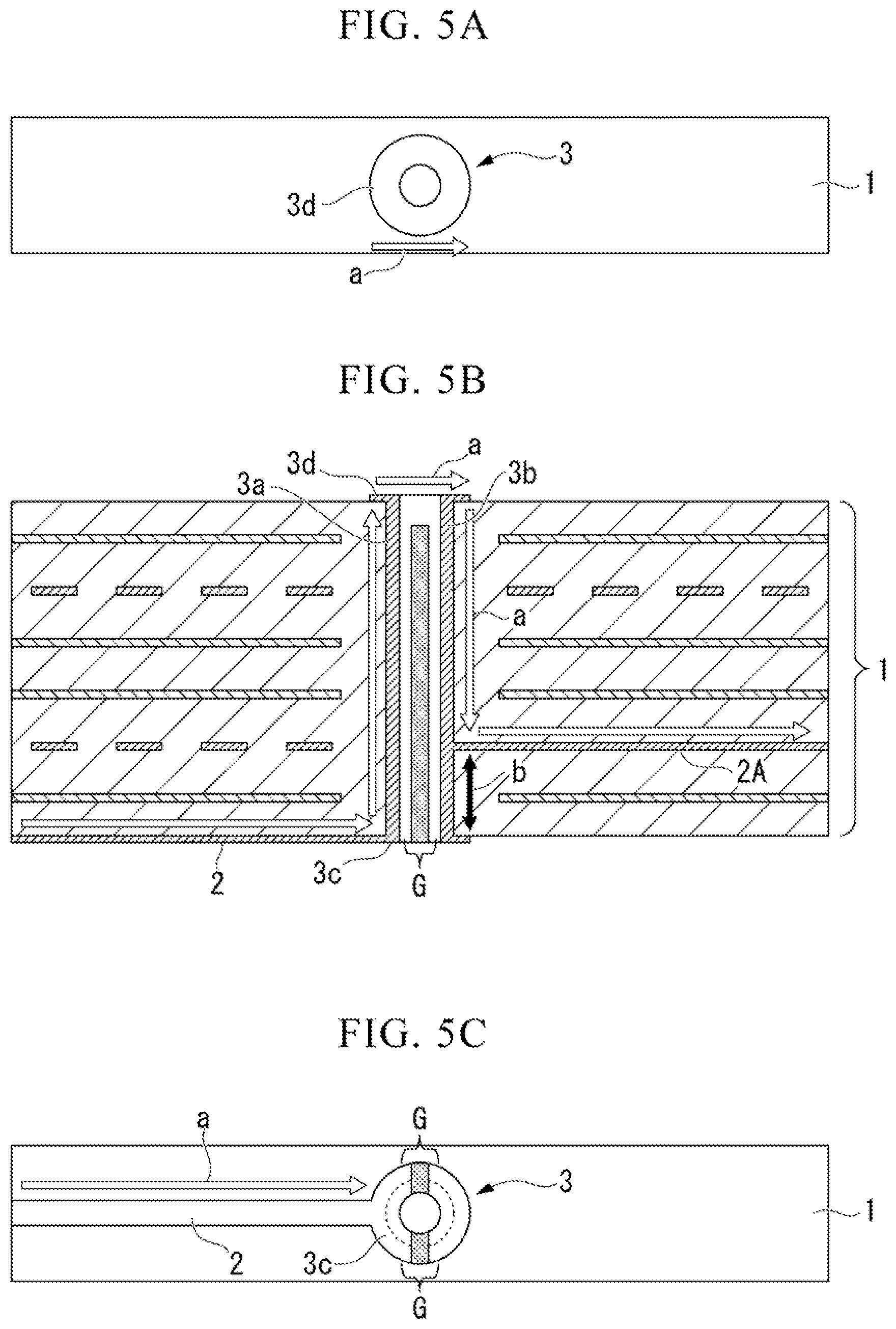 Patent US11778742 Figure 6 – Through-hole via and circuit board