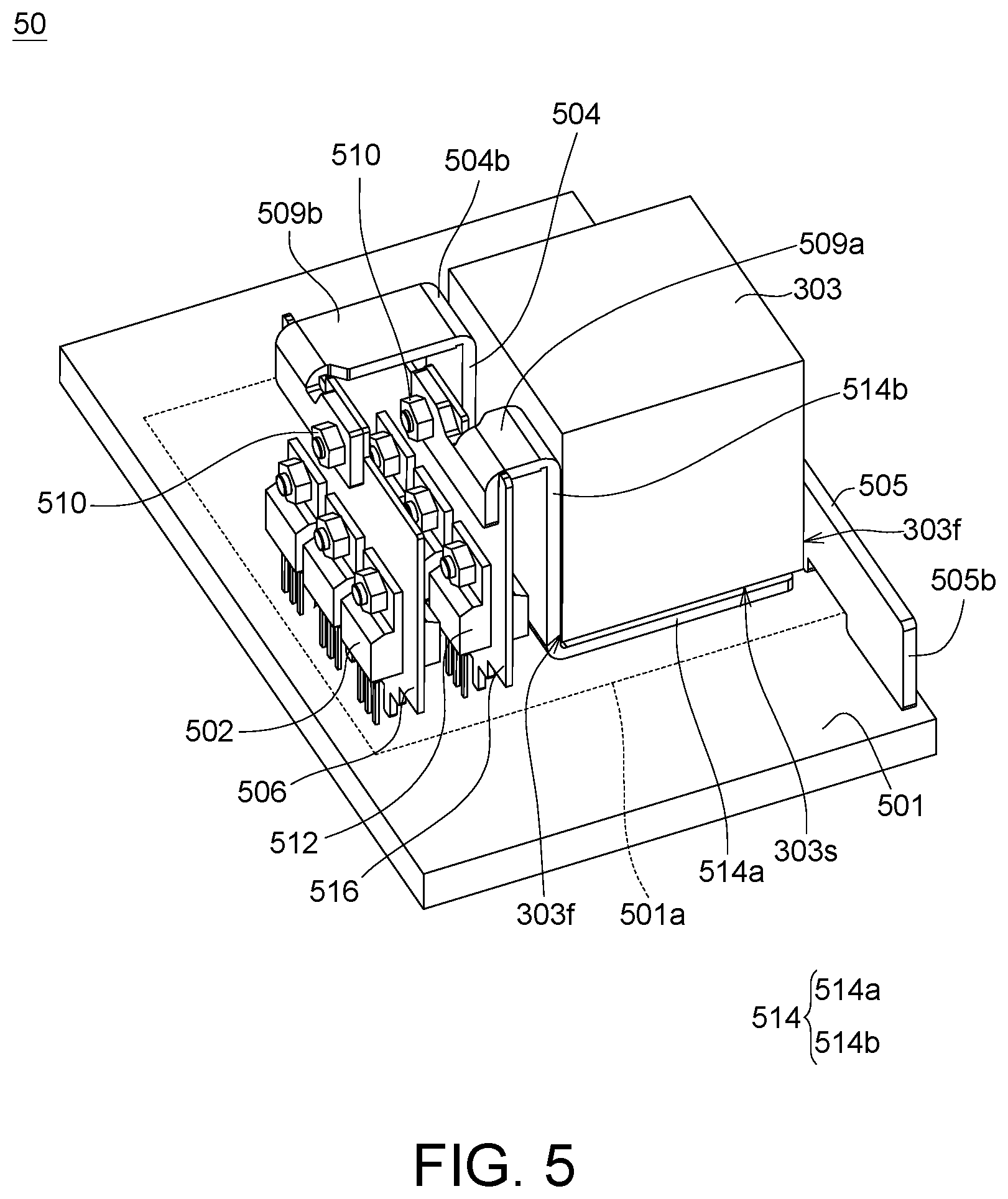 Patent US11778746 Figure 6 – Assembly structure of transformer and circuit board as well as assembly method thereof