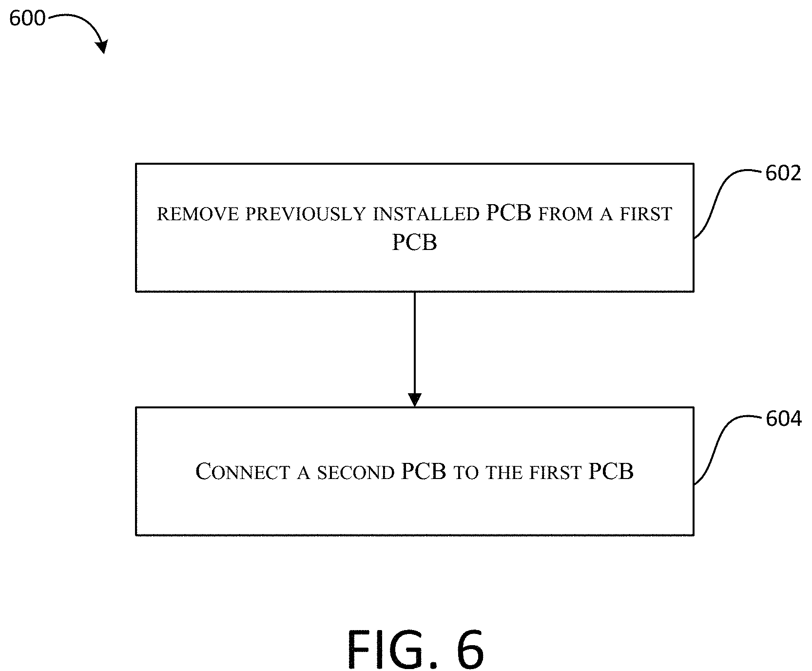 Patent US11778748 Figure 6 – Connector for printed circuit board (PCB) memory drive