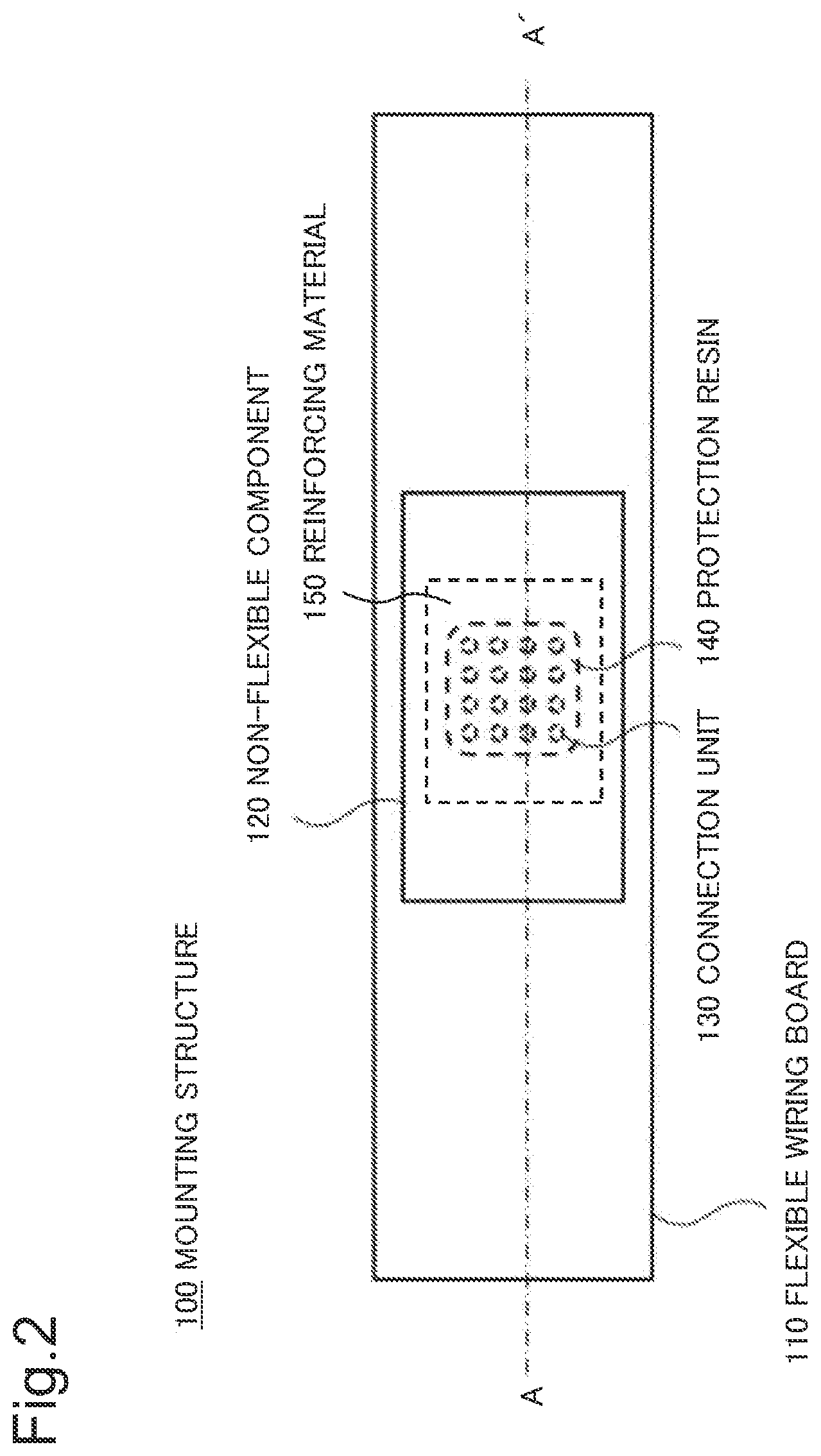 Patent US11778749 Figure 2 – Mounting structure and manufacturing method of mounting structure
