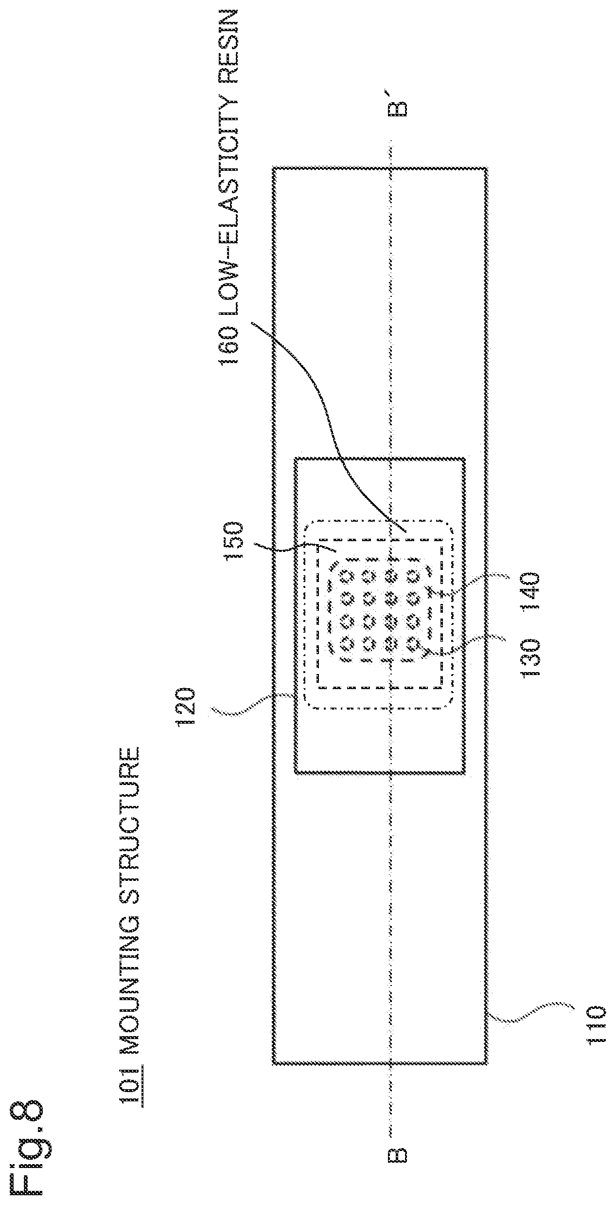 Patent US11778749 Figure 8 – Mounting structure and manufacturing method of mounting structure