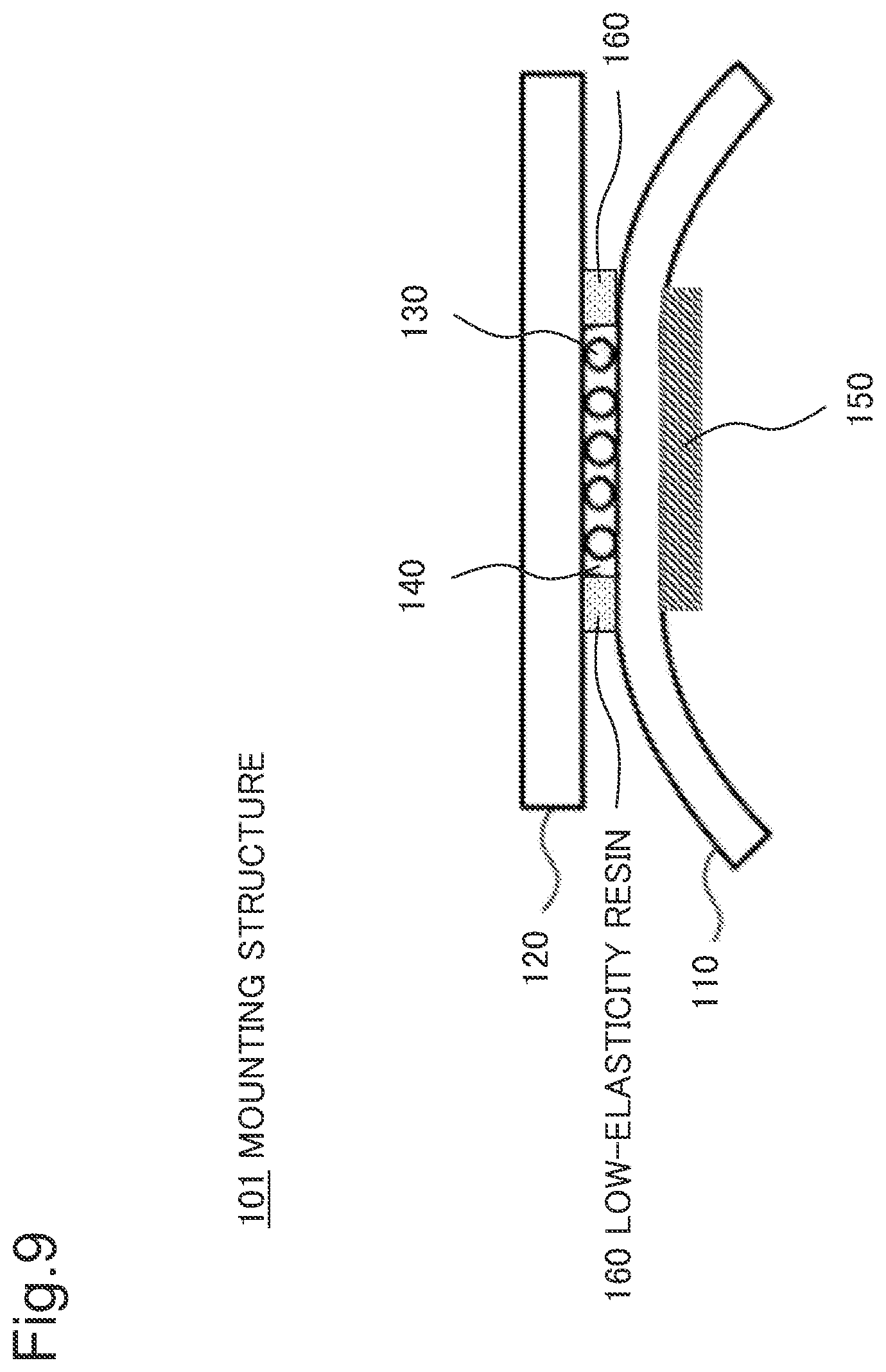 Patent US11778749 Figure 9 – Mounting structure and manufacturing method of mounting structure