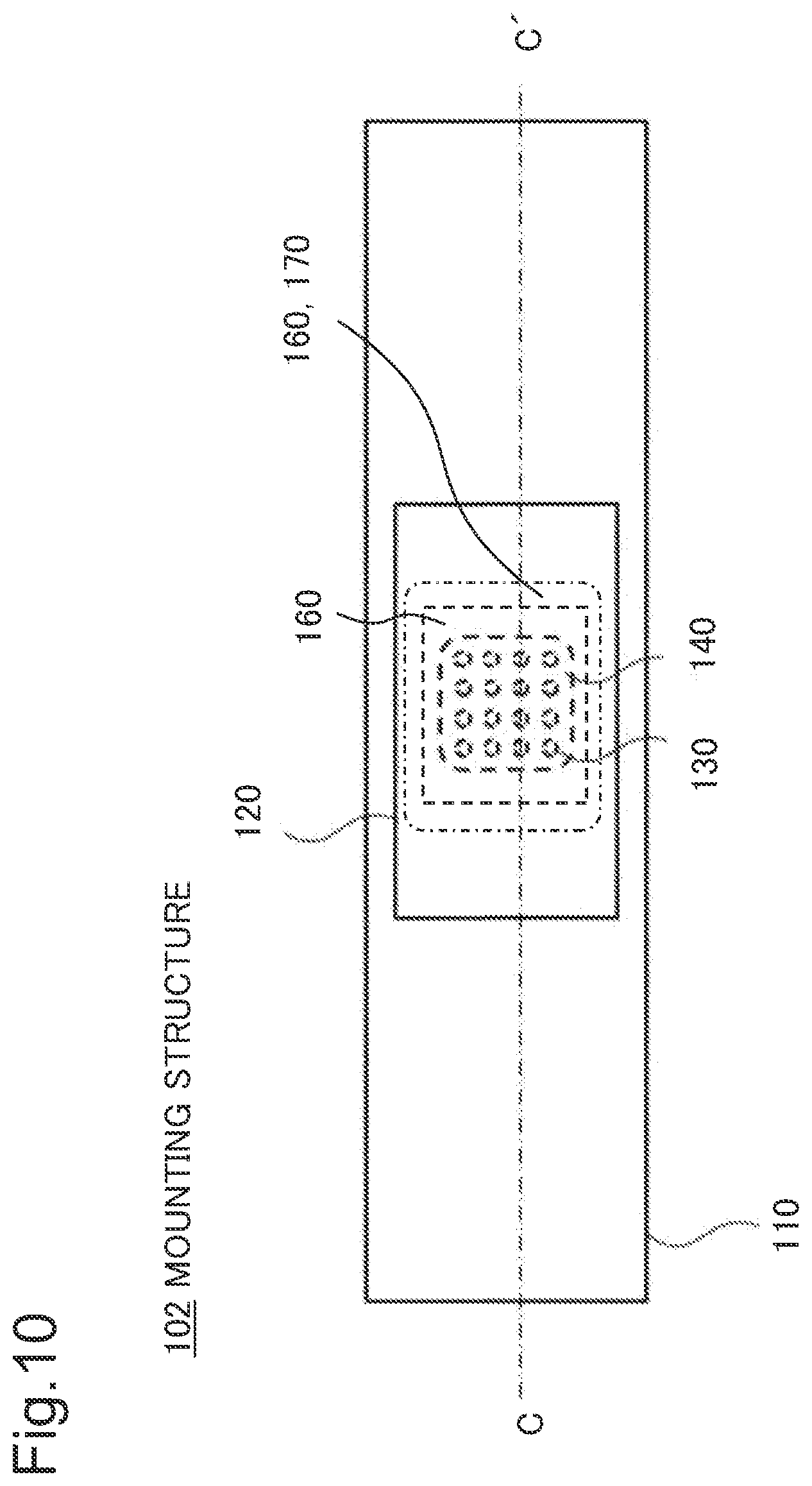 Patent US11778749 Figure 10 – Mounting structure and manufacturing method of mounting structure
