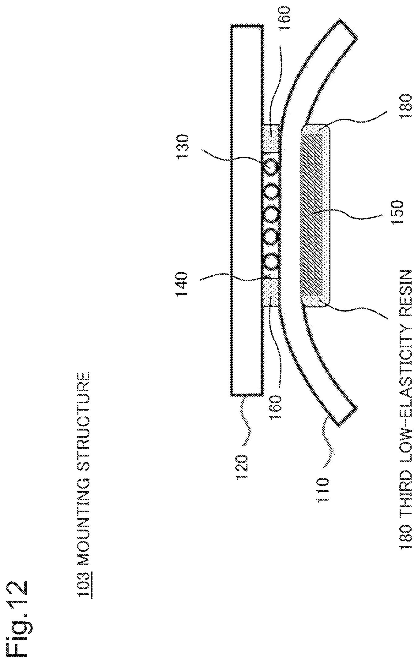 Patent US11778749 Figure 12 – Mounting structure and manufacturing method of mounting structure