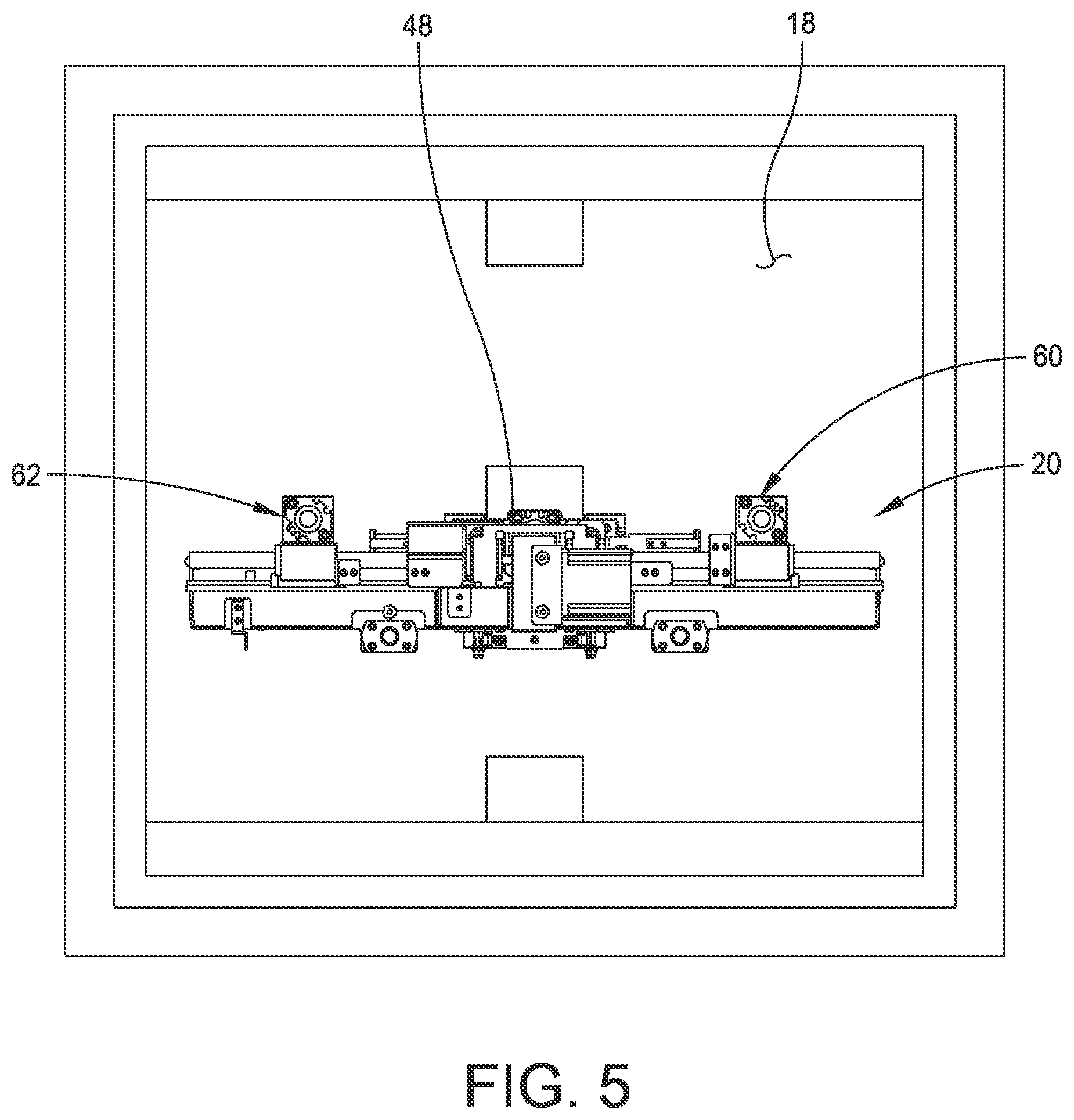 Patent US11778750 Figure 5 – Stencil printer with component loading verification system and method