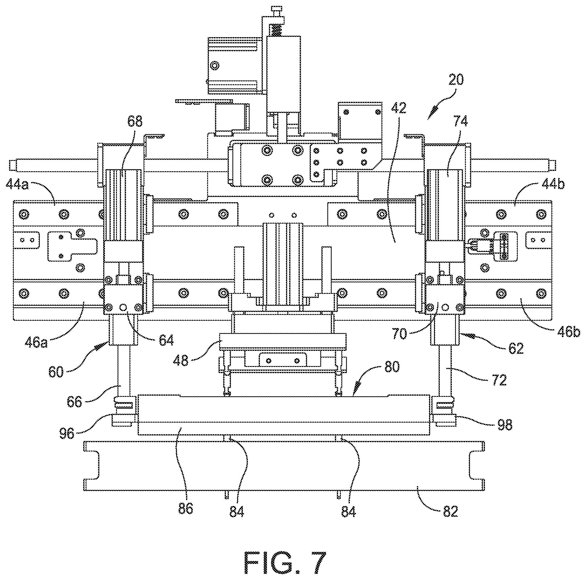 Patent US11778750 Figure 7 – Stencil printer with component loading verification system and method