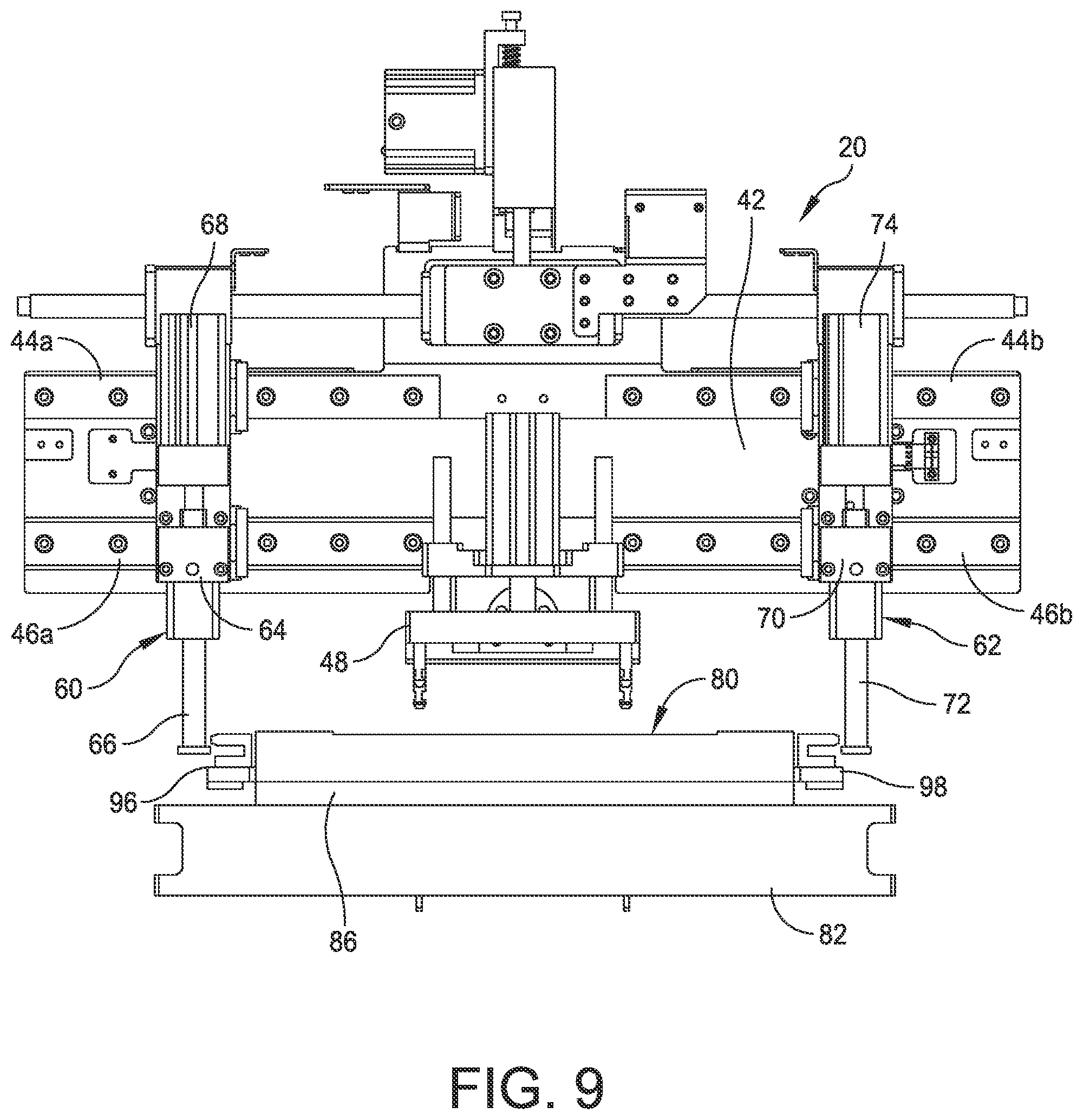 Patent US11778750 Figure 9 – Stencil printer with component loading verification system and method