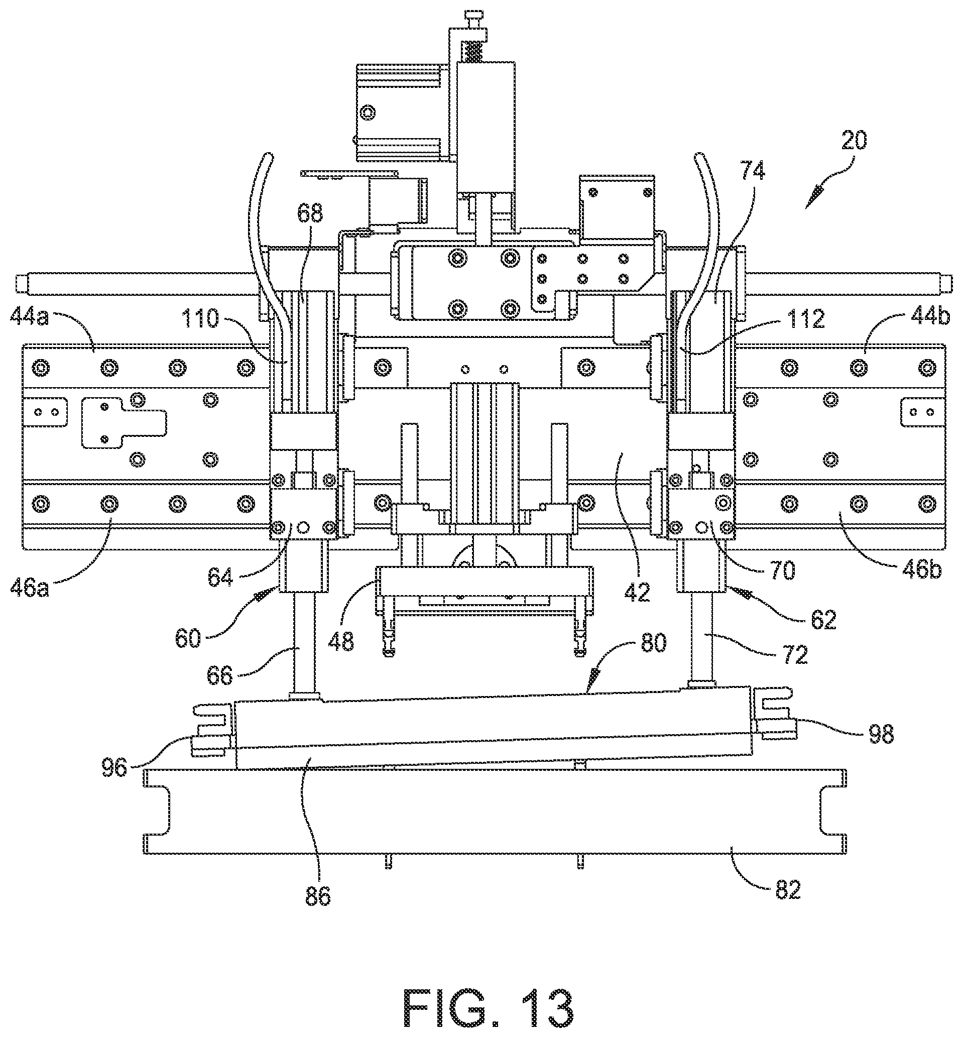Patent US11778750 Figure 13 – Stencil printer with component loading verification system and method