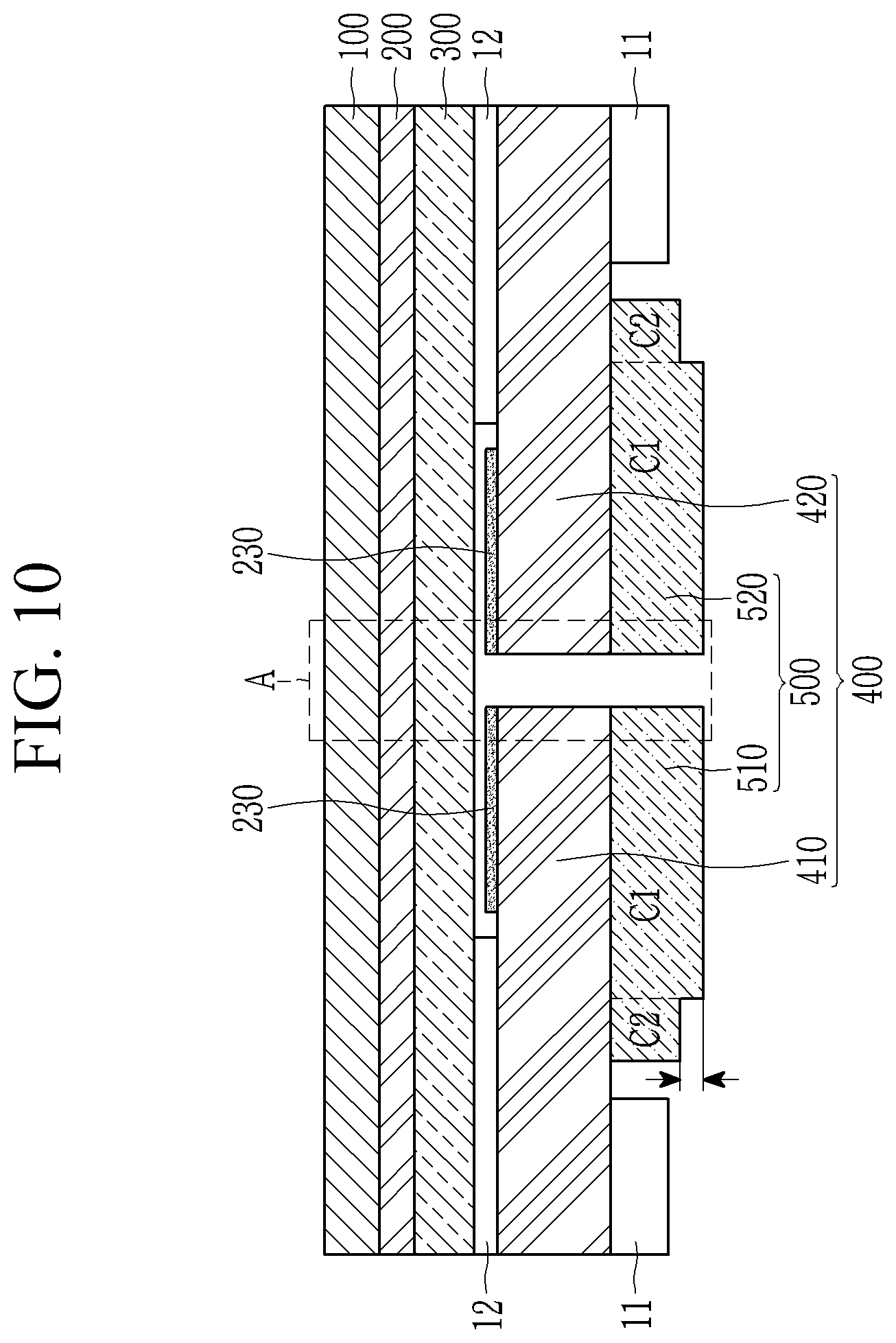 Patent US11778755 Figure 10 – Display device