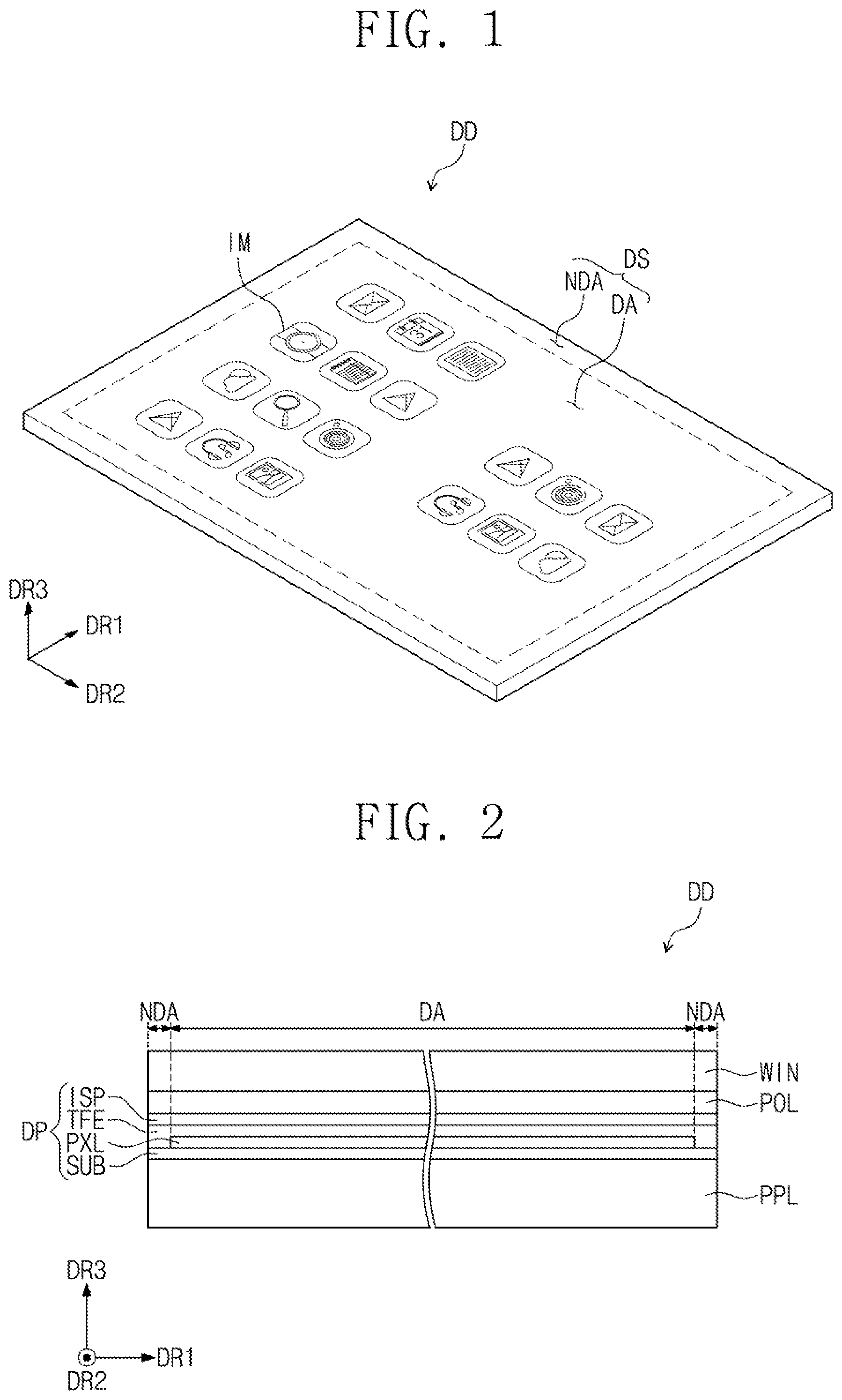 Patent US11778756 Figure 1 – Display device