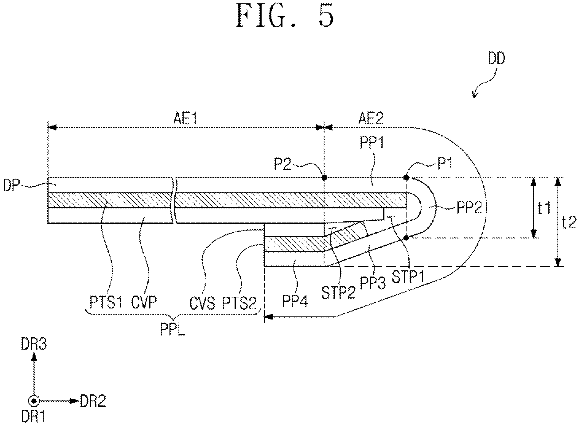 Patent US11778756 Figure 4 – Display device