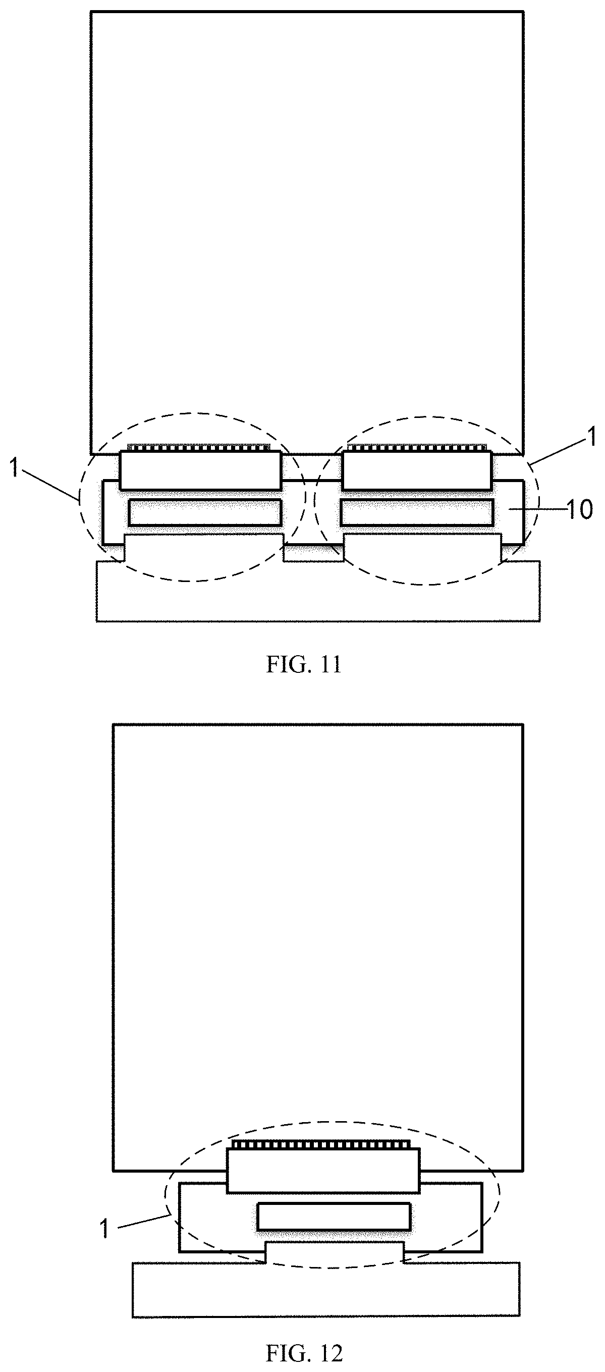Patent US11778760 Figure 6 – Chip packaging structure and display device