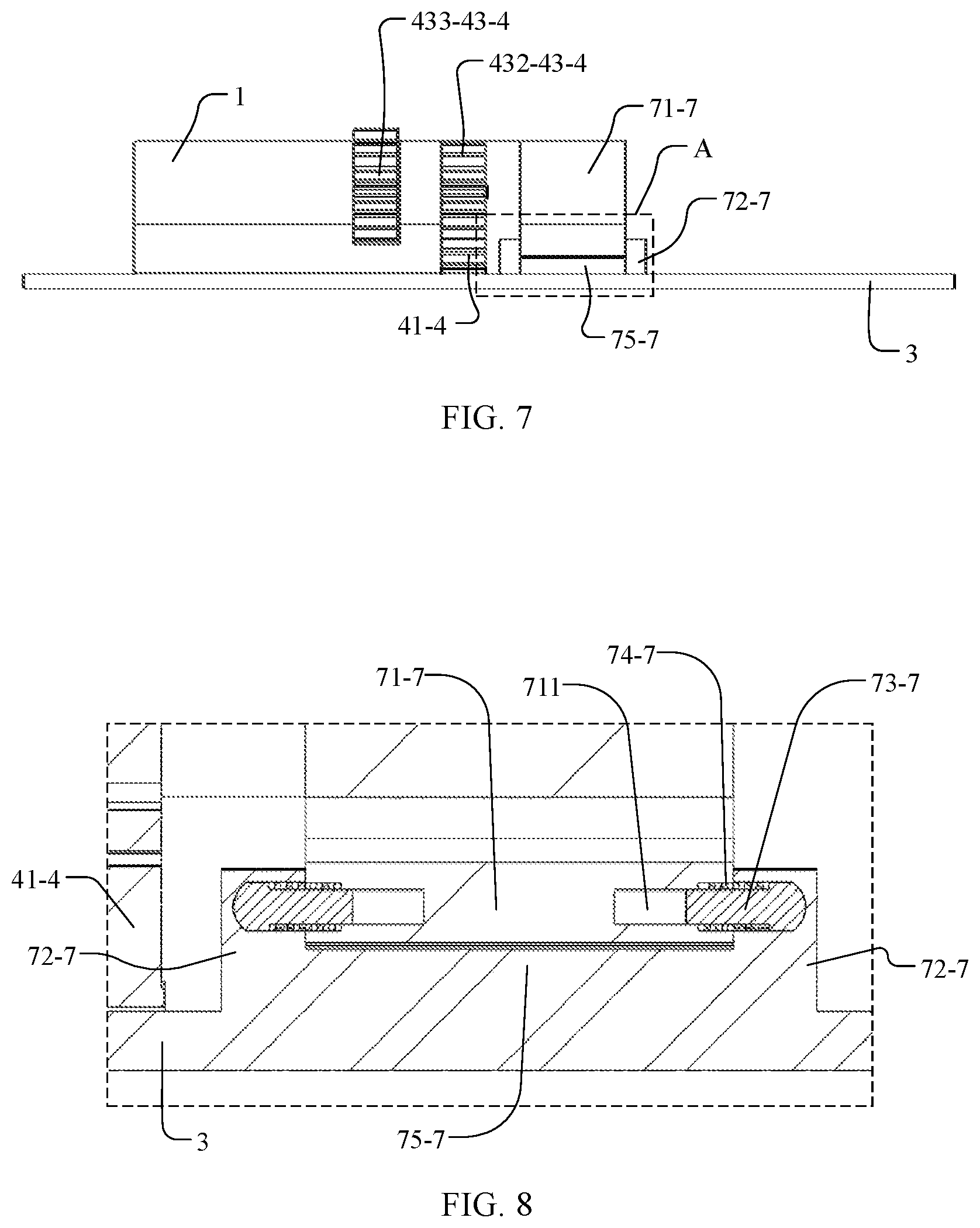 Patent US11778764 Figure 5 – Folding device and display device