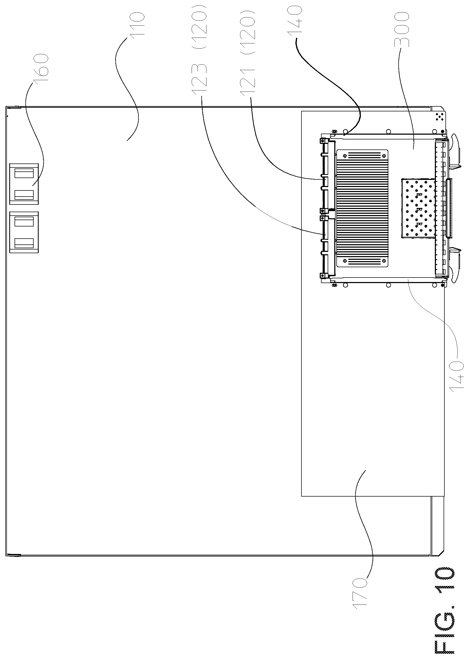 Patent US11778765 Figure 12 – Electronic device and adaptor card thereof