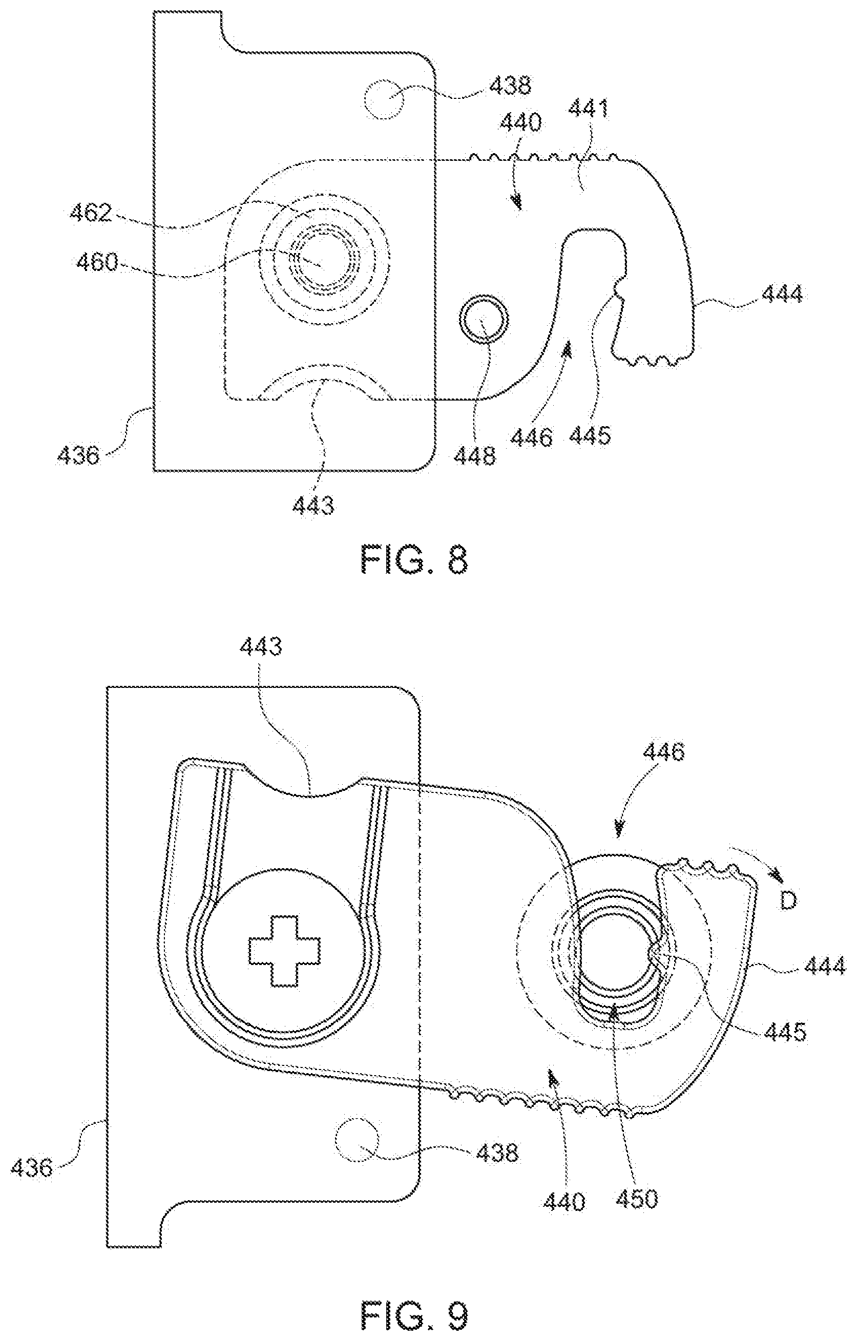 Patent US11778767 Figure 5 – Mechanism for securing a printed circuit board to a bracket