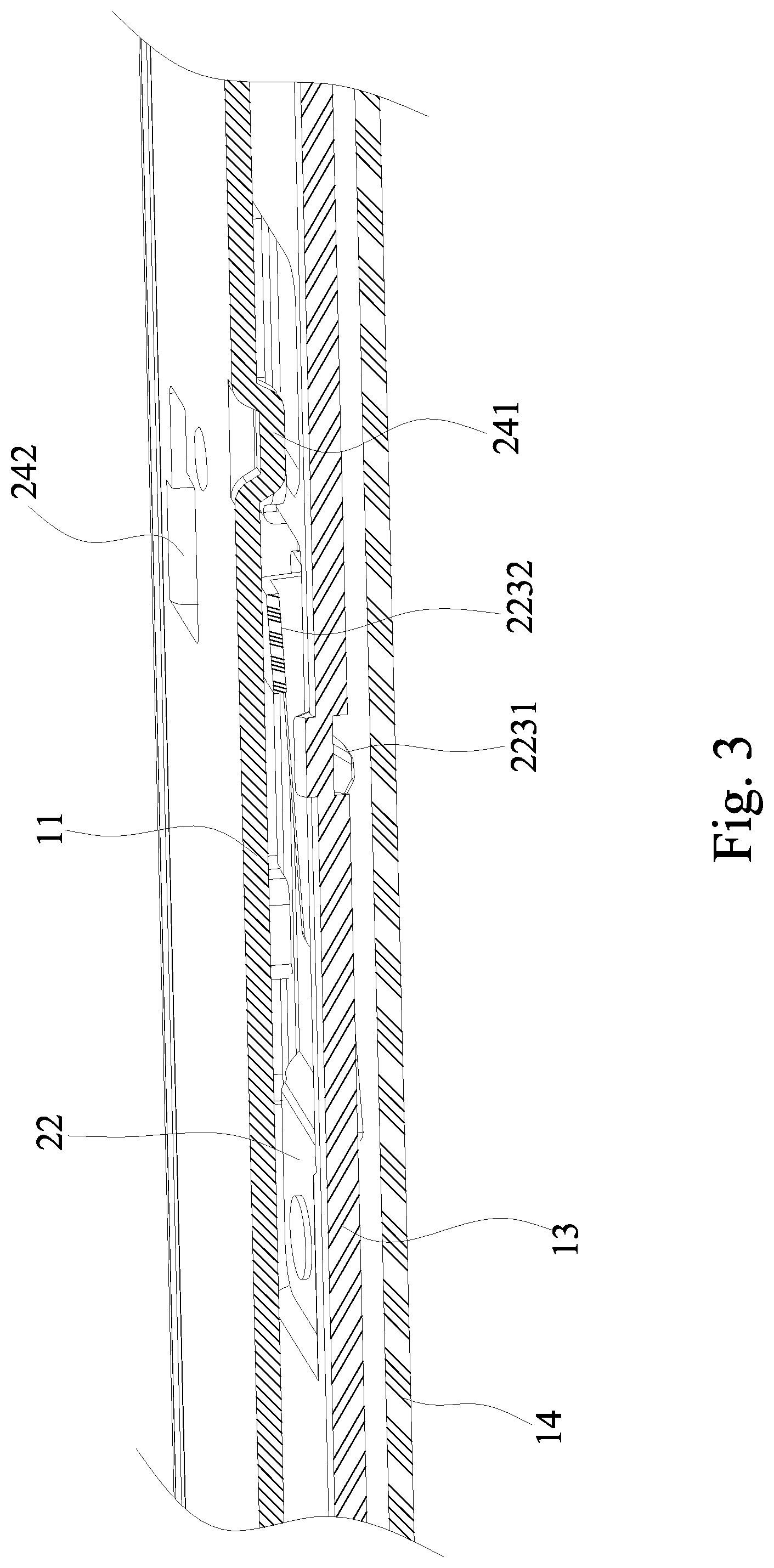 Patent US11778770 Figure 3 – Synchronizing and locking mechanism of server slide rail
